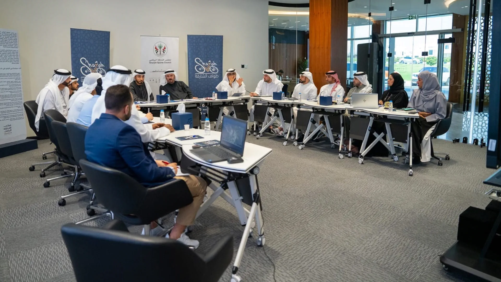 Intensive preparations for 10th Sharjah International Cycling Tour 