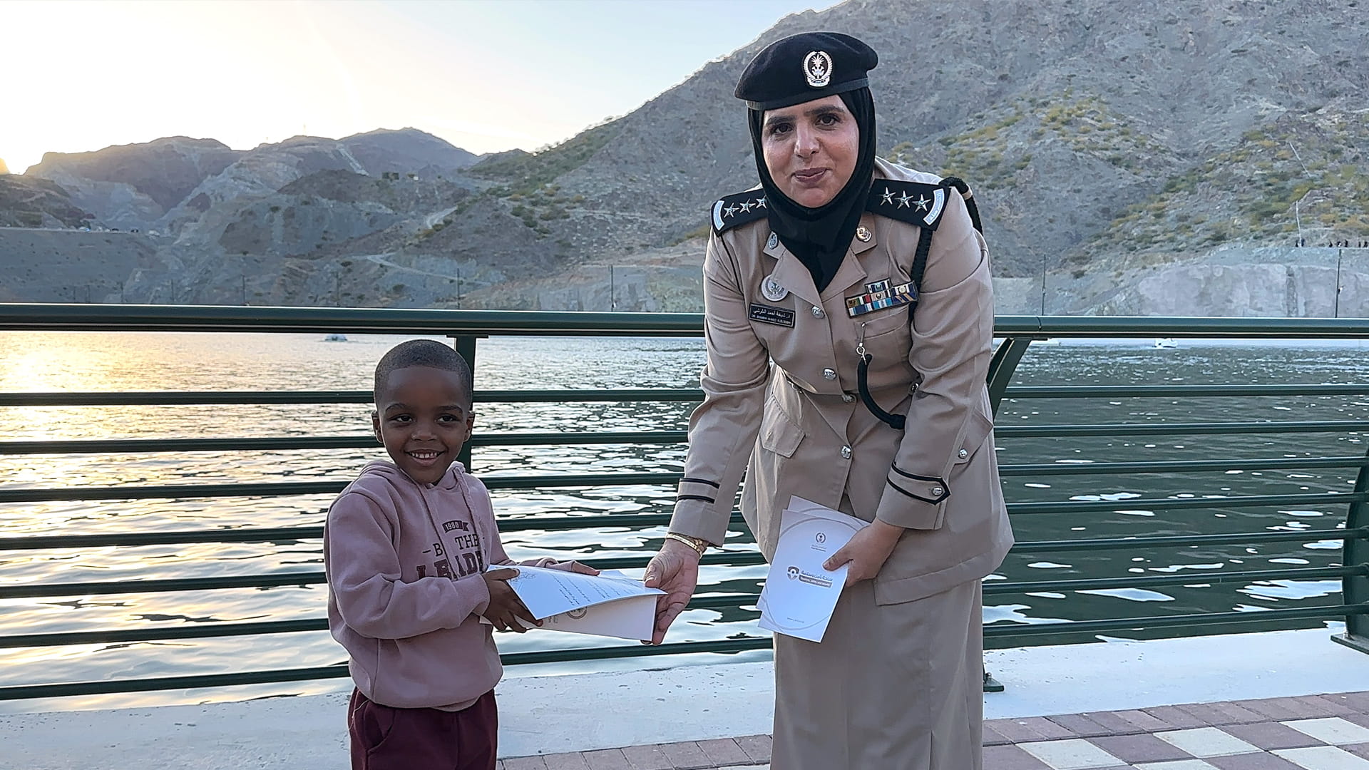 “Safe and Secure Tourism” campaign at Al Hefaiyah Lake in Kalba 