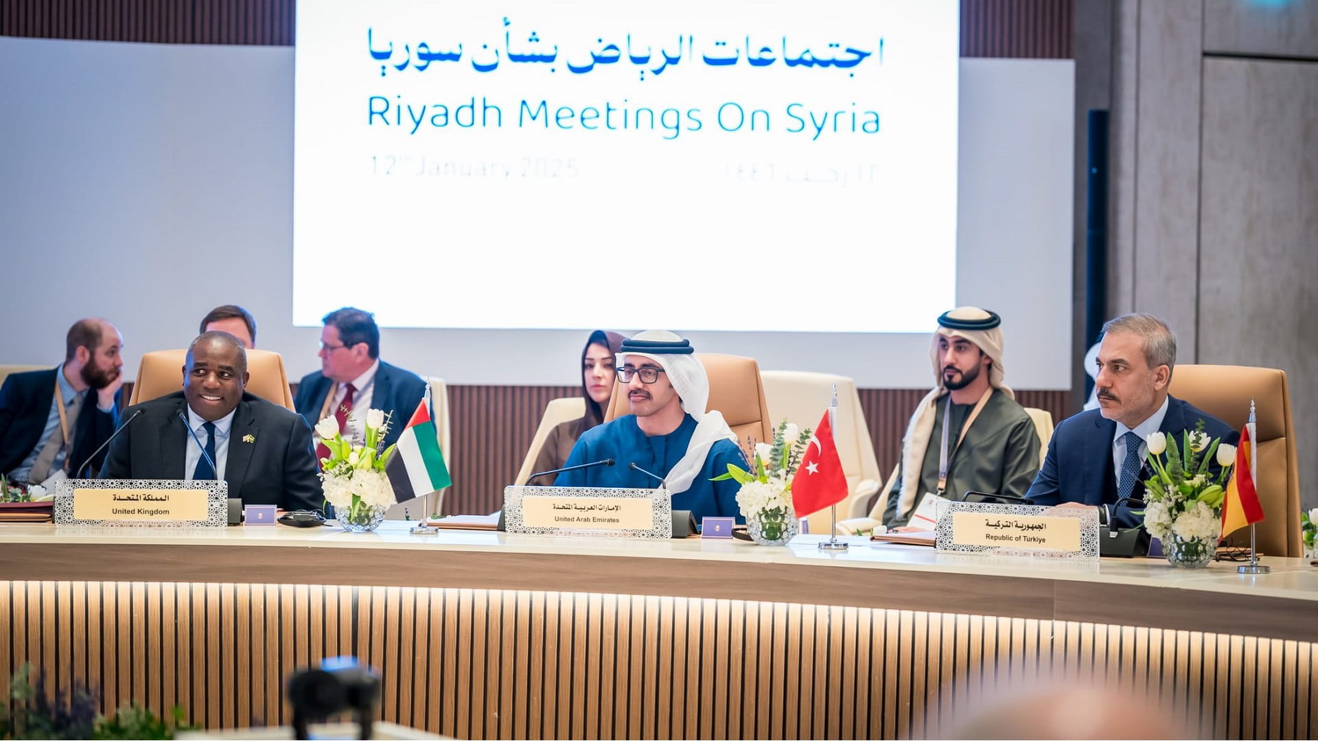 Abdullah bin Zayed attends Arab Ministerial meeting on Syria 