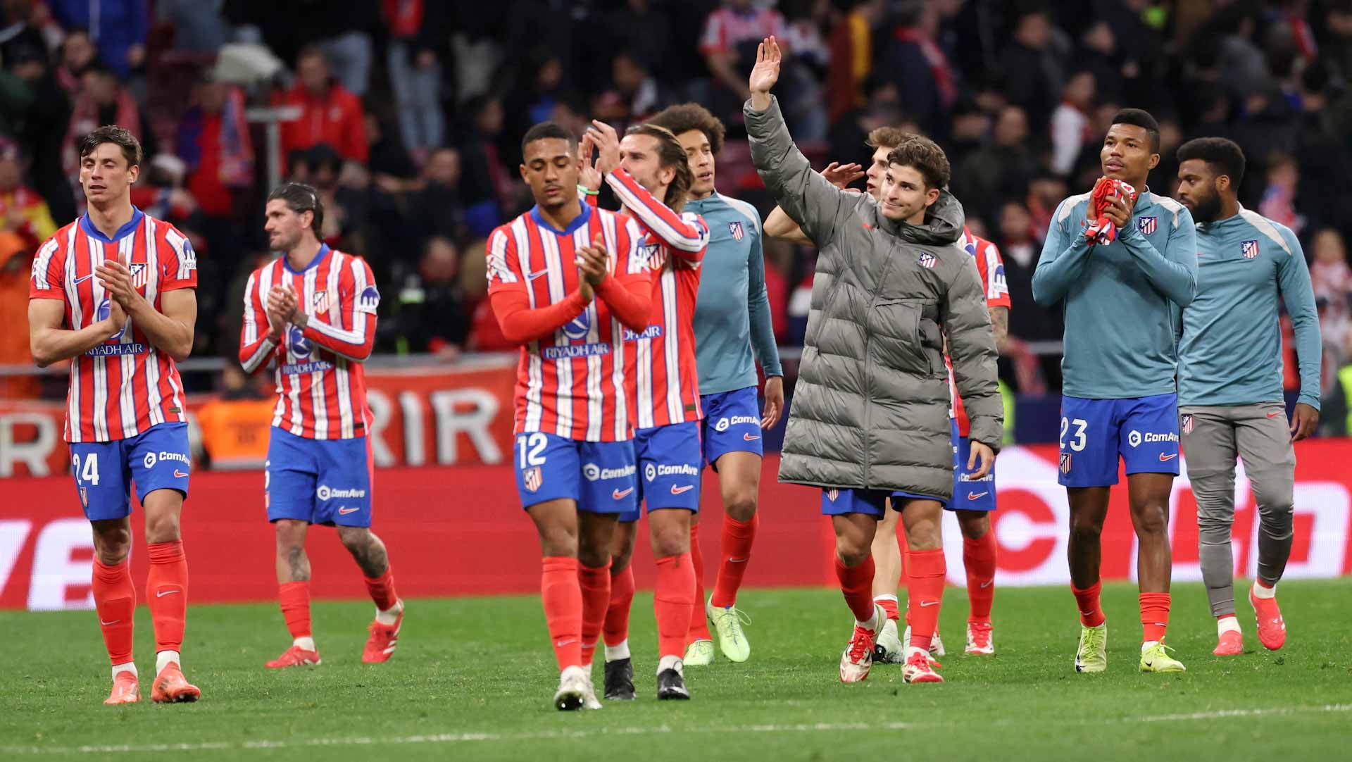 Atletico Madrid edge Osasuna to claim top spot 