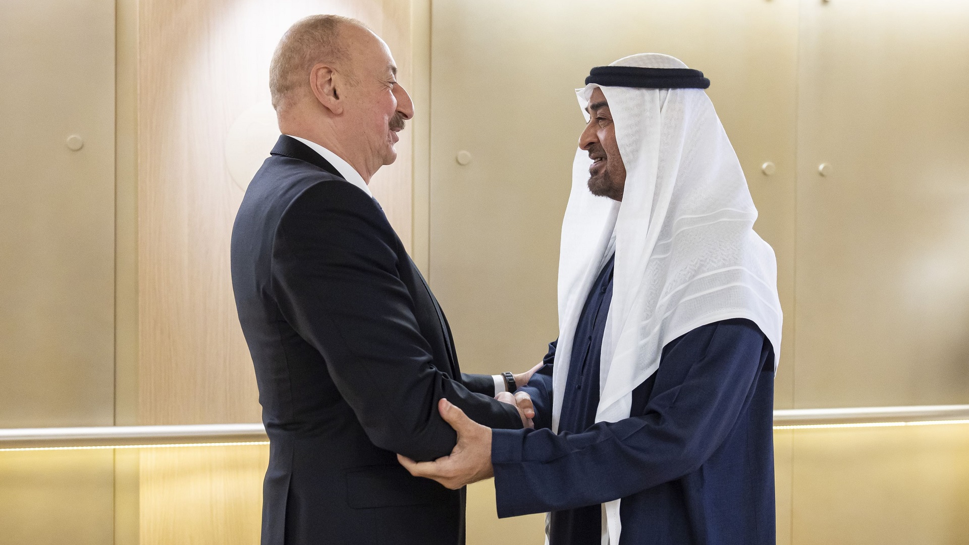 UAE and Azerbaijani Presidents discuss bilateral relations 