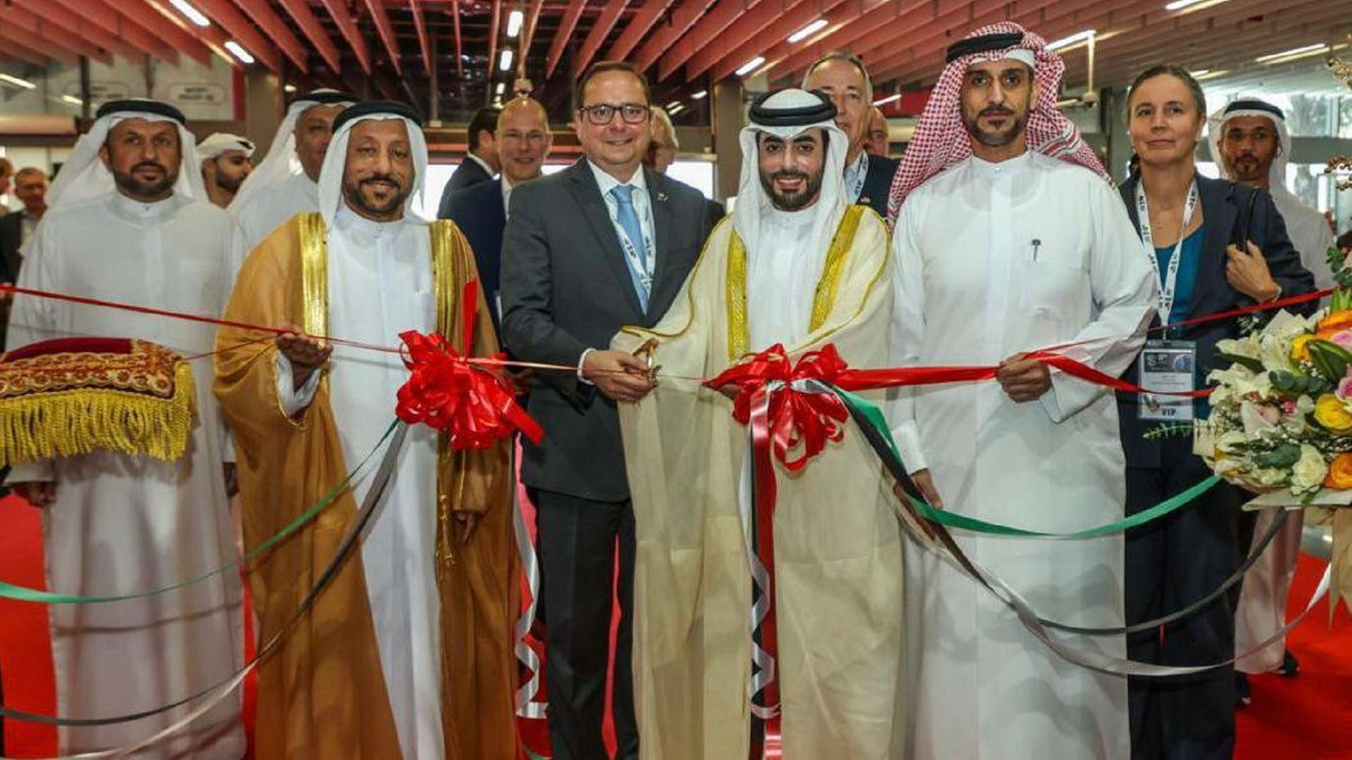 خالد بن عبد الله القاسمي يفتتح فعاليات معرض "ستيل فاب" الـ20 