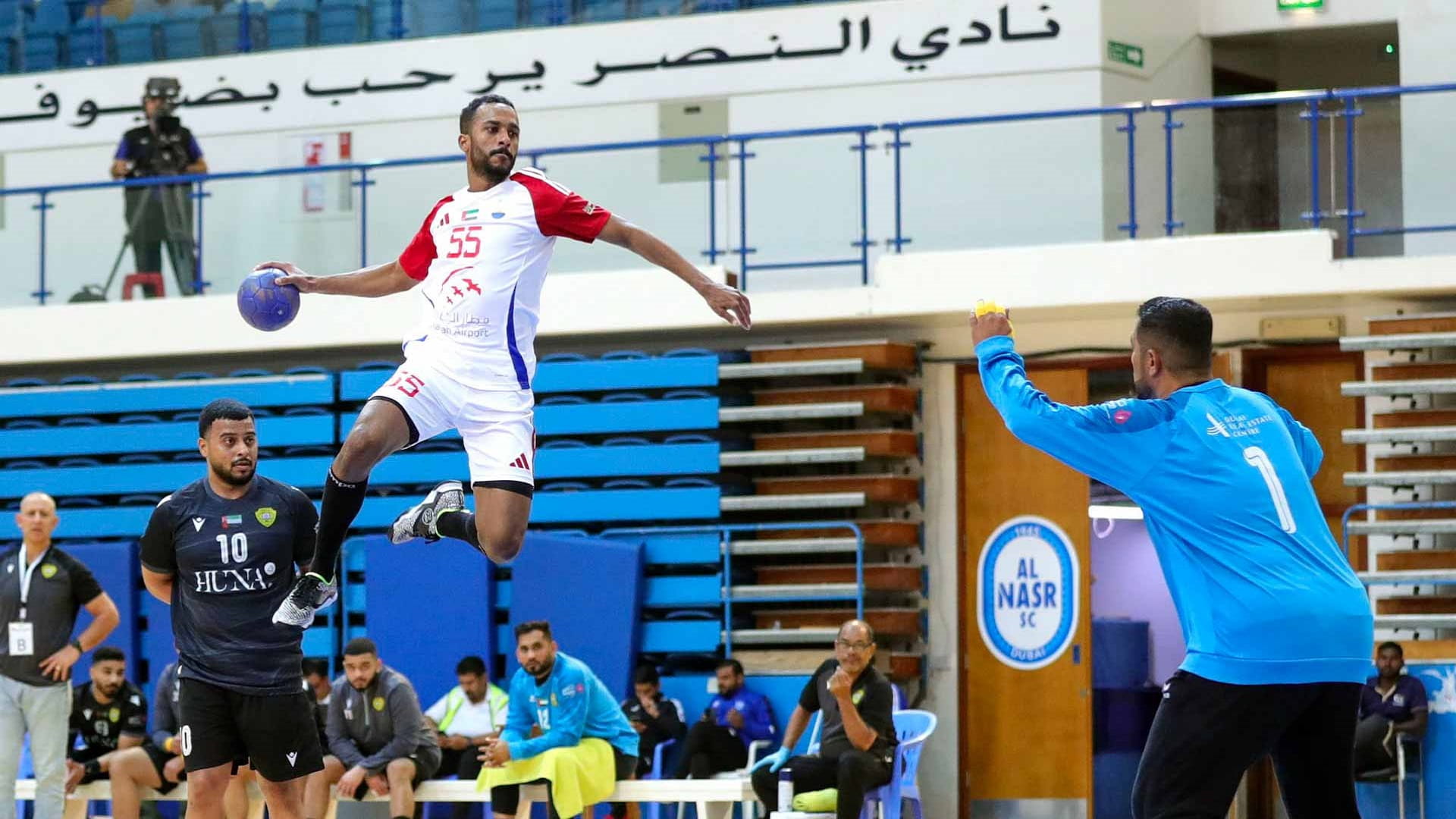 تأهل الشارقة ومليحة والنصر إلى نصف نهائي كأس الاتحاد لكرة اليد