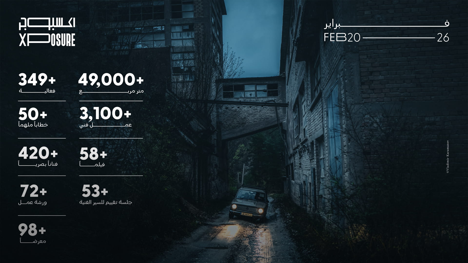 اكسبوجر 2025 ينطلق 20 فبراير في الجادة ويقدم 349 فعالية مبدعة 