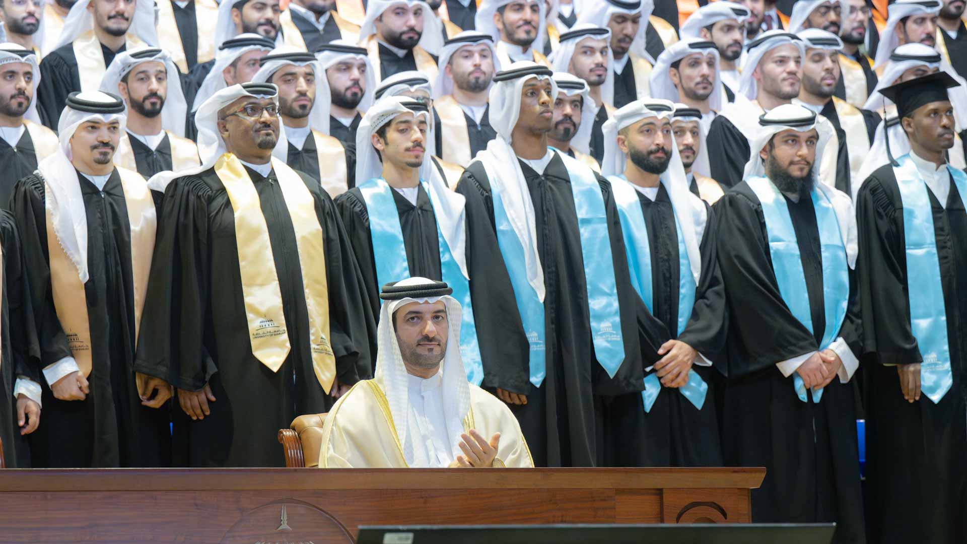 Sultan bin Ahmed attends UOS’s Fall 2024 Graduation Ceremony 