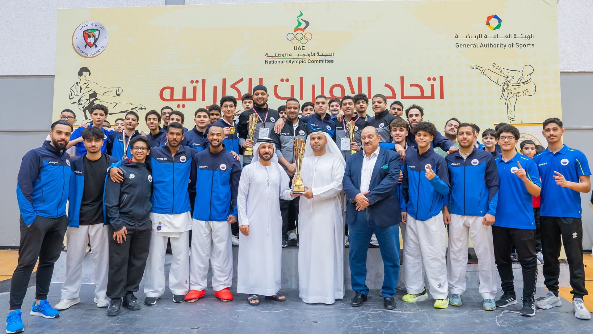 نادي الشارقة يتوج بثلاثة ألقاب في كأس الإمارات للكوميتيه 