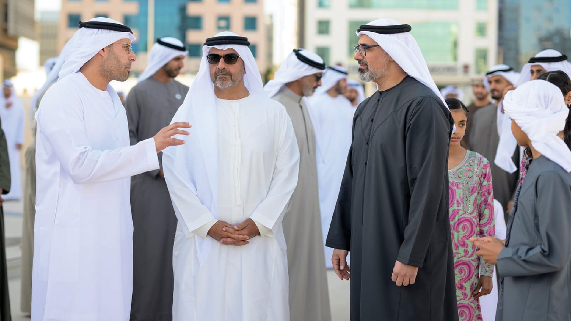 Khaled bin Mohamed bin Zayed visits Al Hosn Festival 