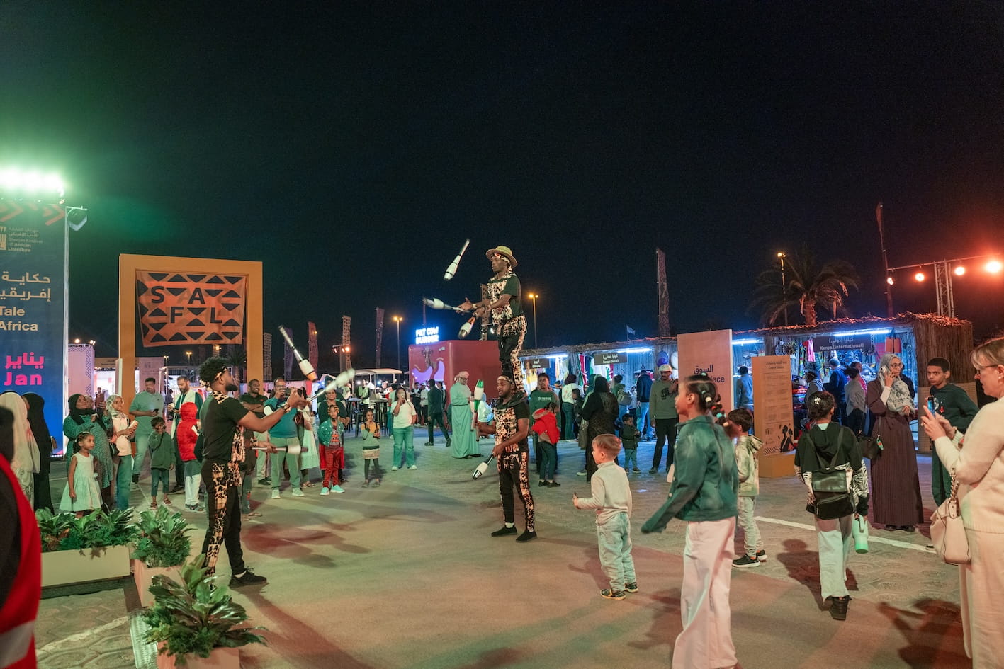 Africa’s rhythms and acrobatics energise inaugural SFAL 