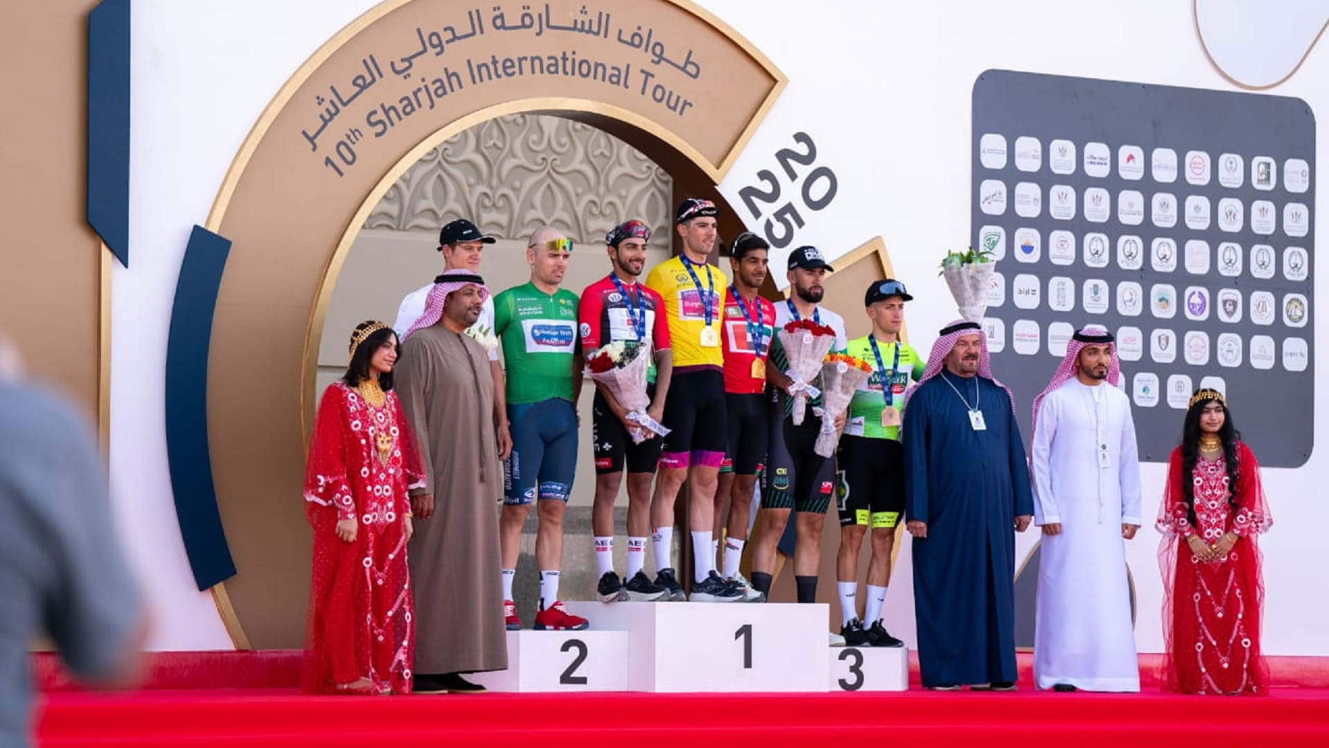 طواف الشارقة الدولي للدراجات يتوّج رايوفيتش بطلاً لمرحلته الثانية