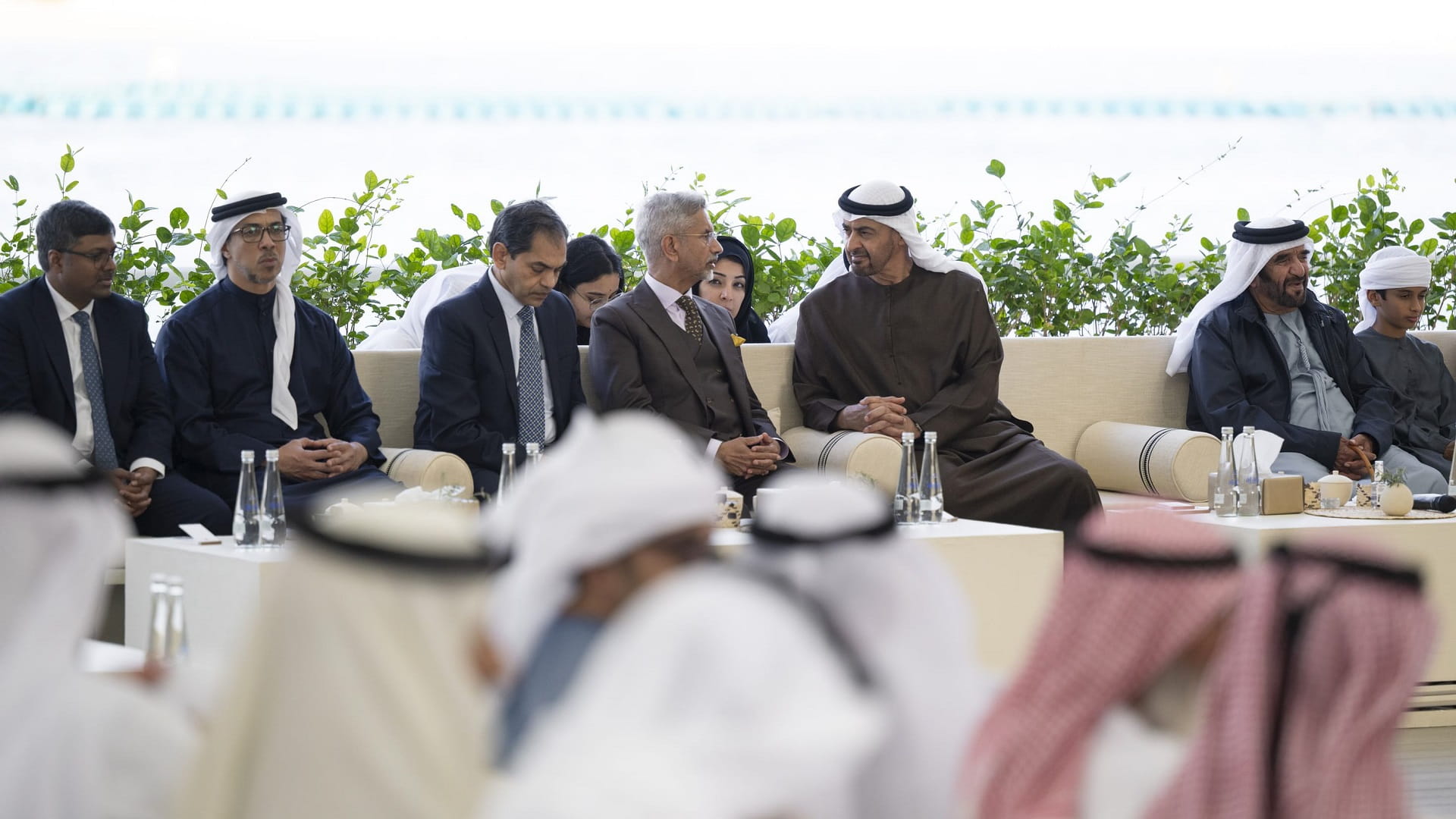 UAE President discusses cooperation with Indian minister