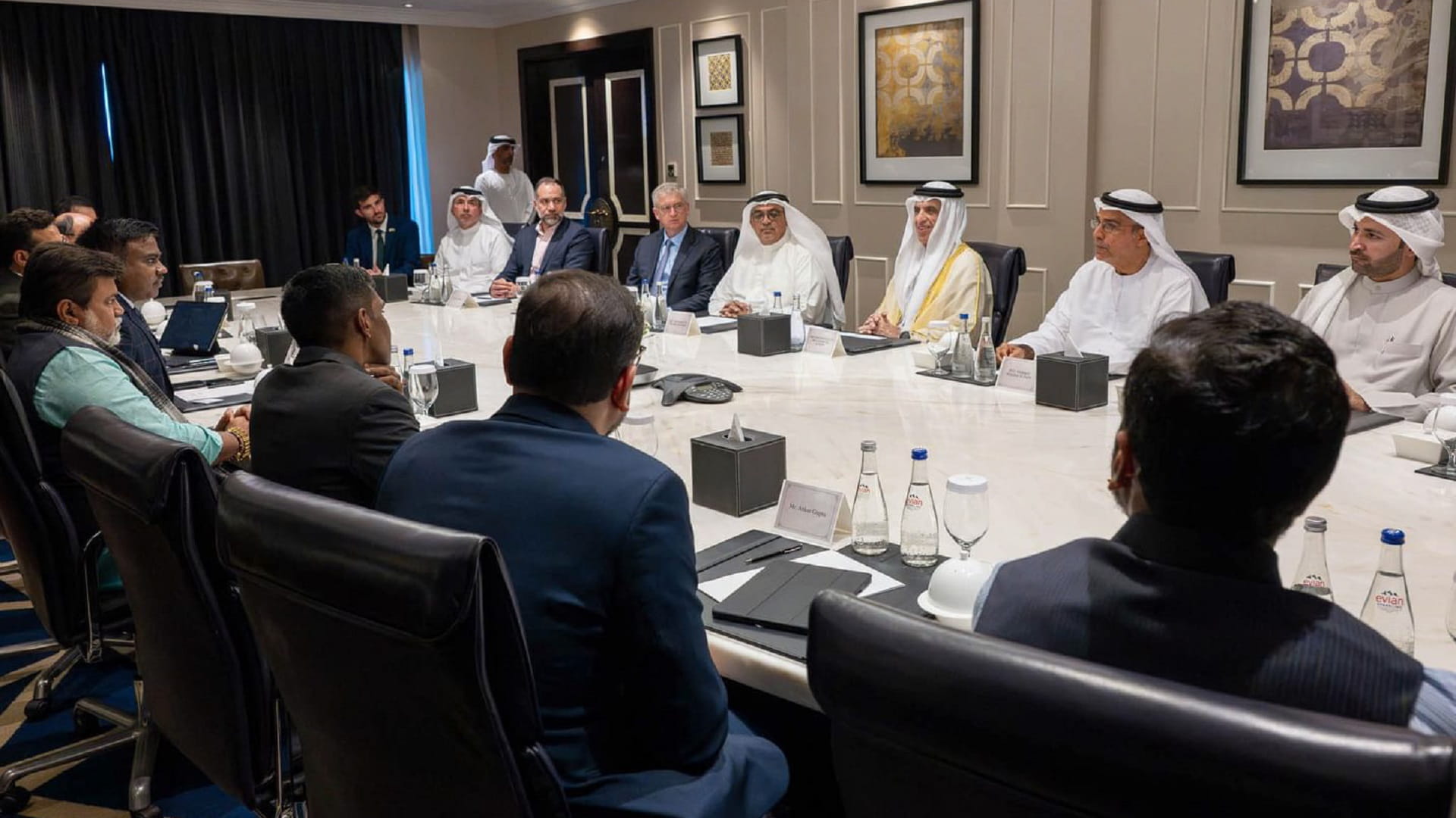 Saud bin Saqr attends UAE-India Partnership Business meet 