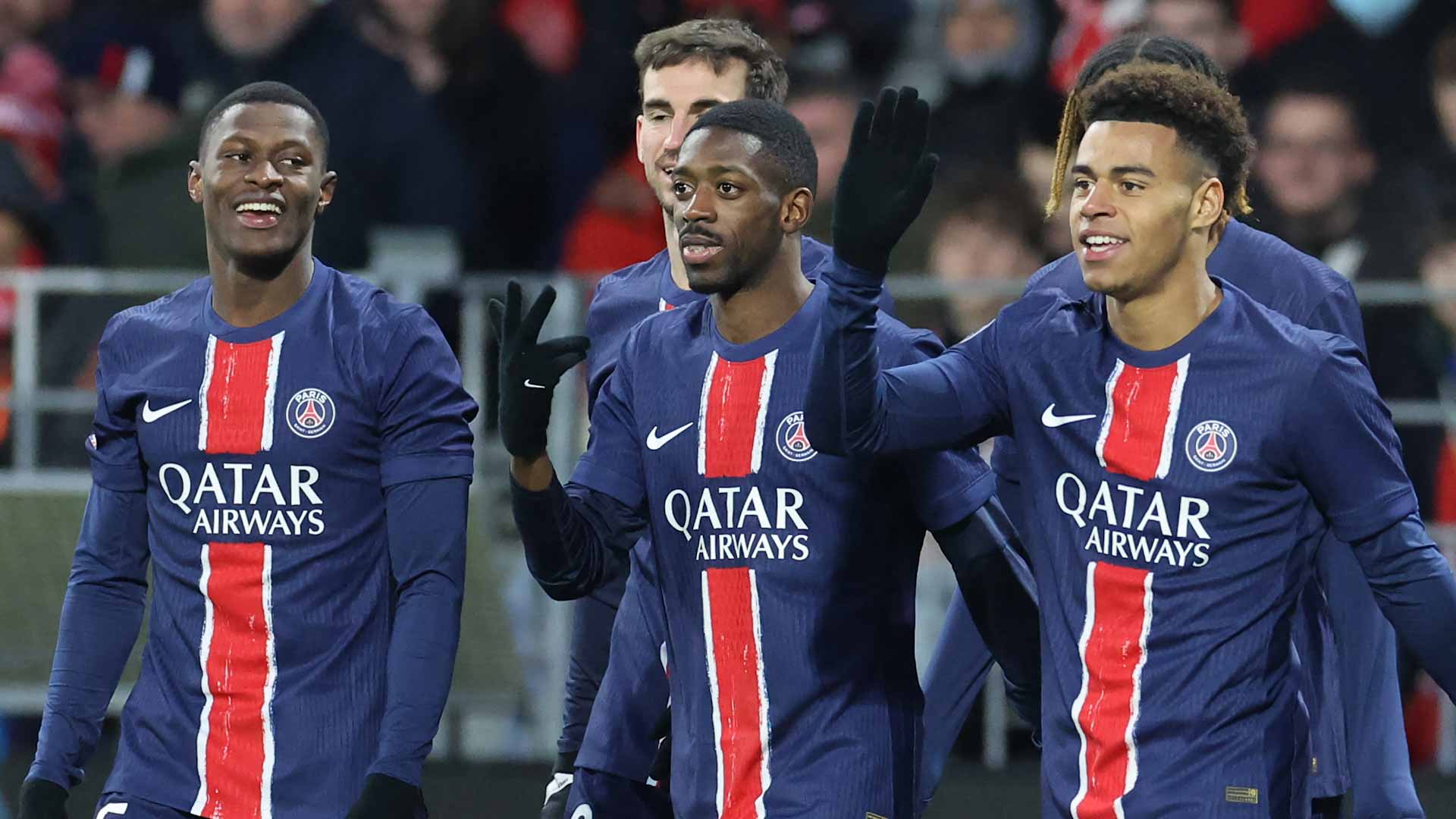 باريس سان جيرمان يقسو على بريست بالدوري الفرنسي