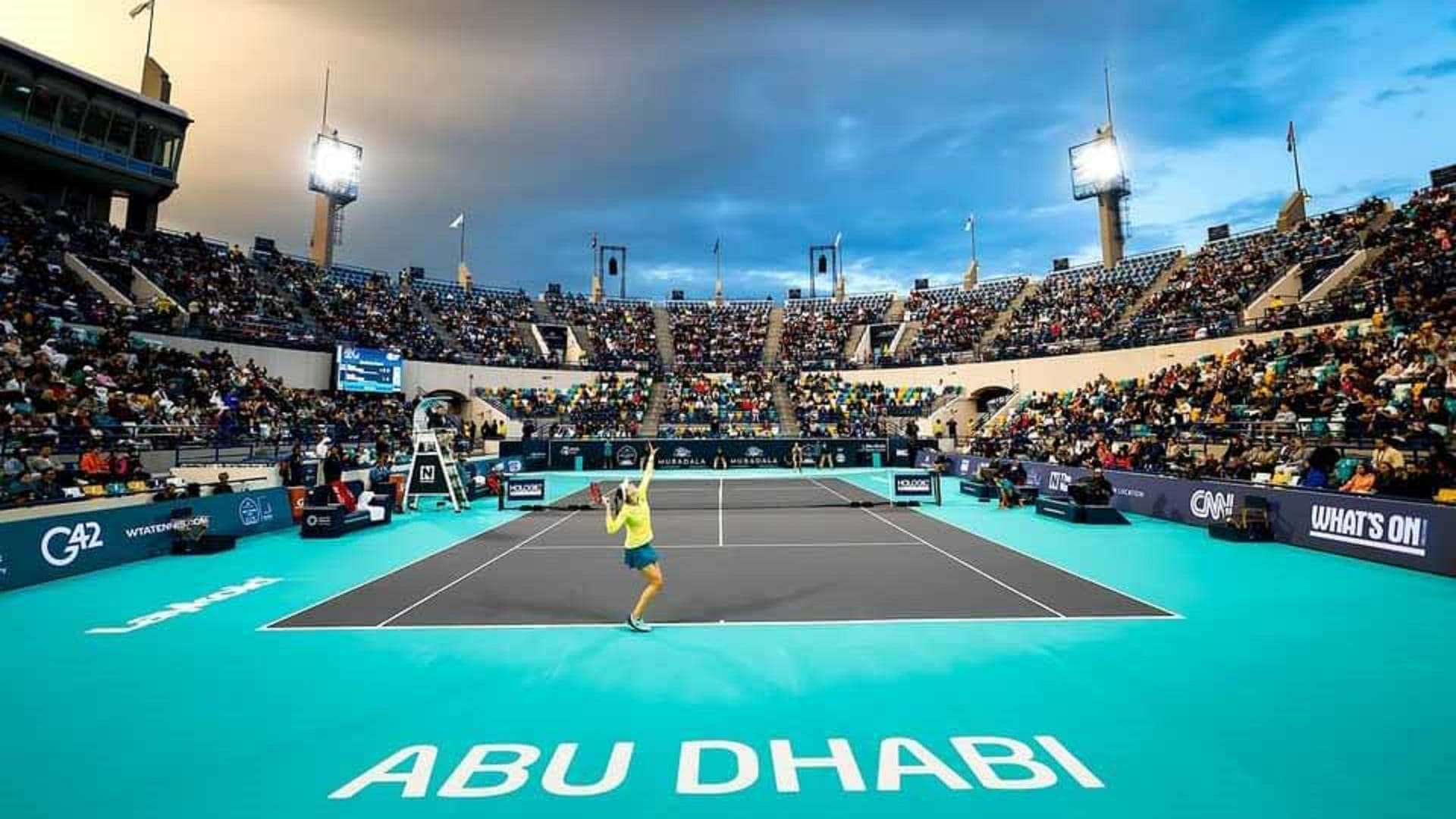 Balanced draw for Mubadala Abu Dhabi Open Tennis Championship 