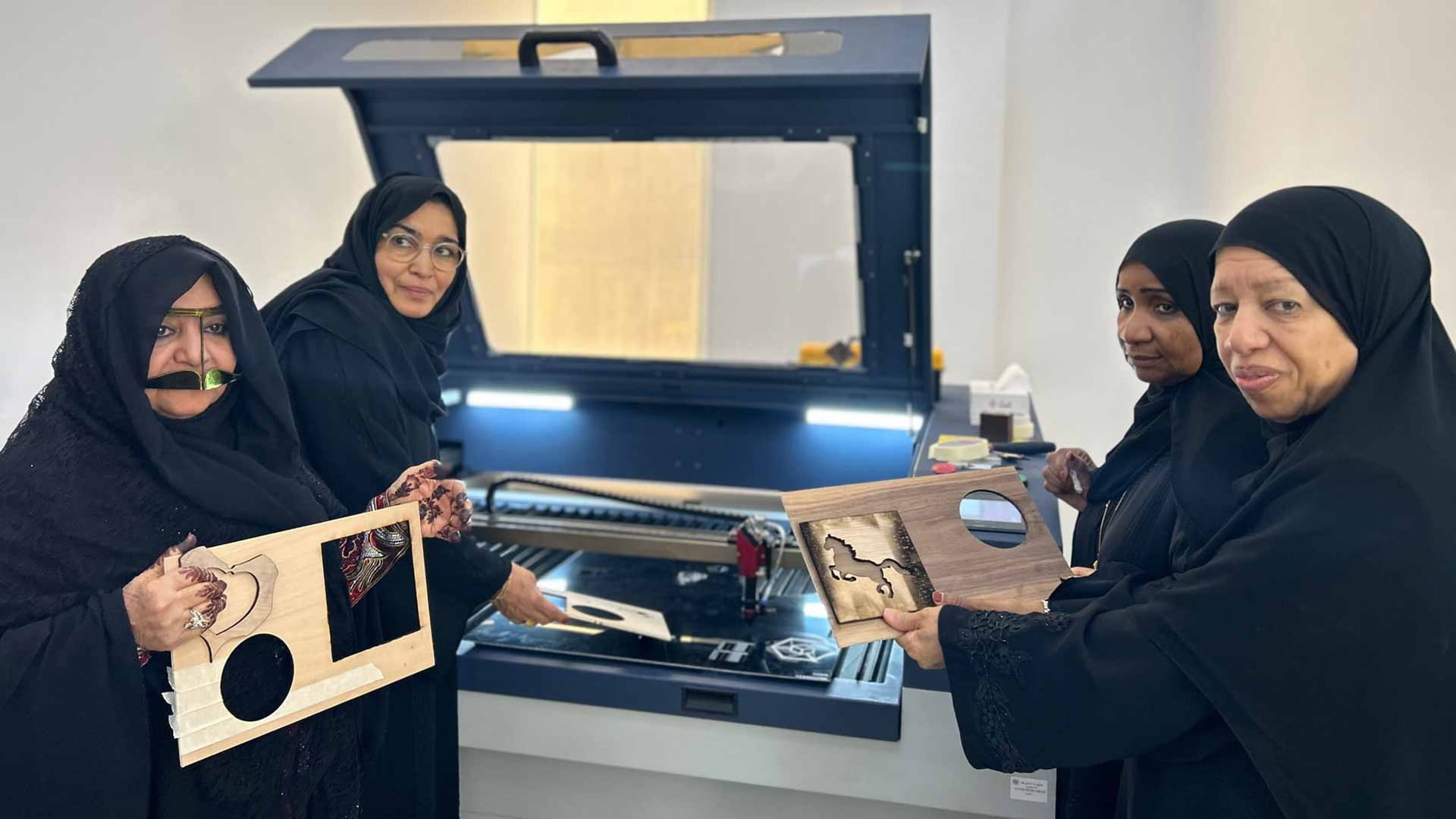 SSSD’s Intaj Centre equips families with 3D smart devices. 