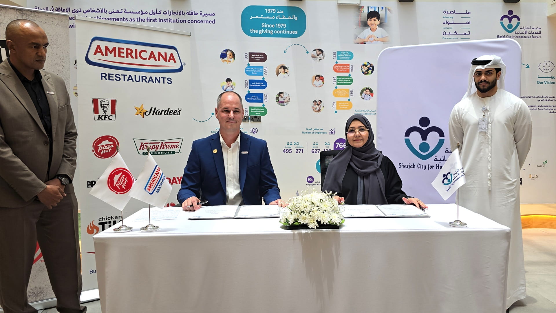 SCHS signs MoU with Americana to employ 13 individuals