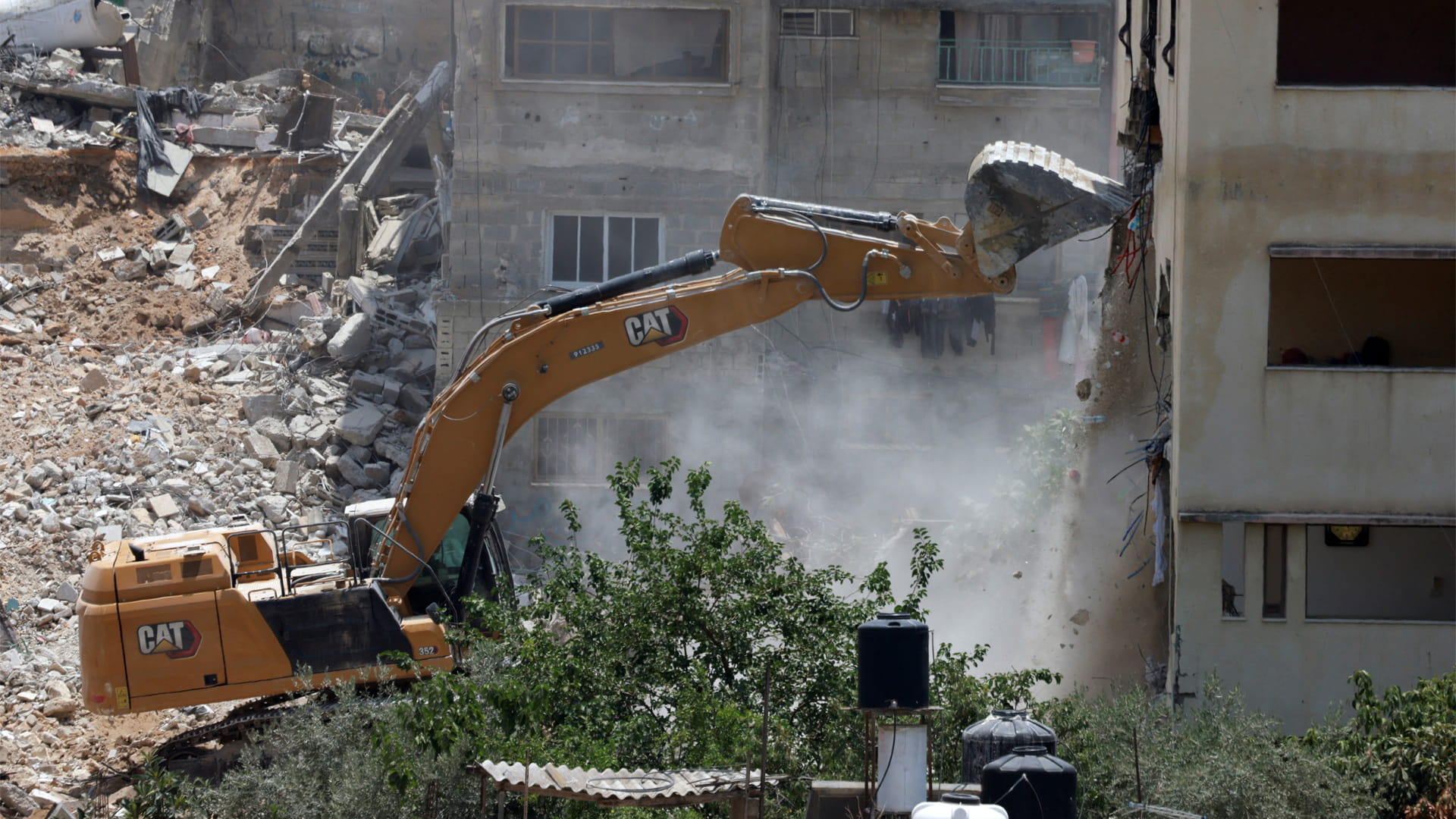 مخيمات الضفة الغربية ضحية جرافات إسرائيل وسكانها يستذكرون النكبة 