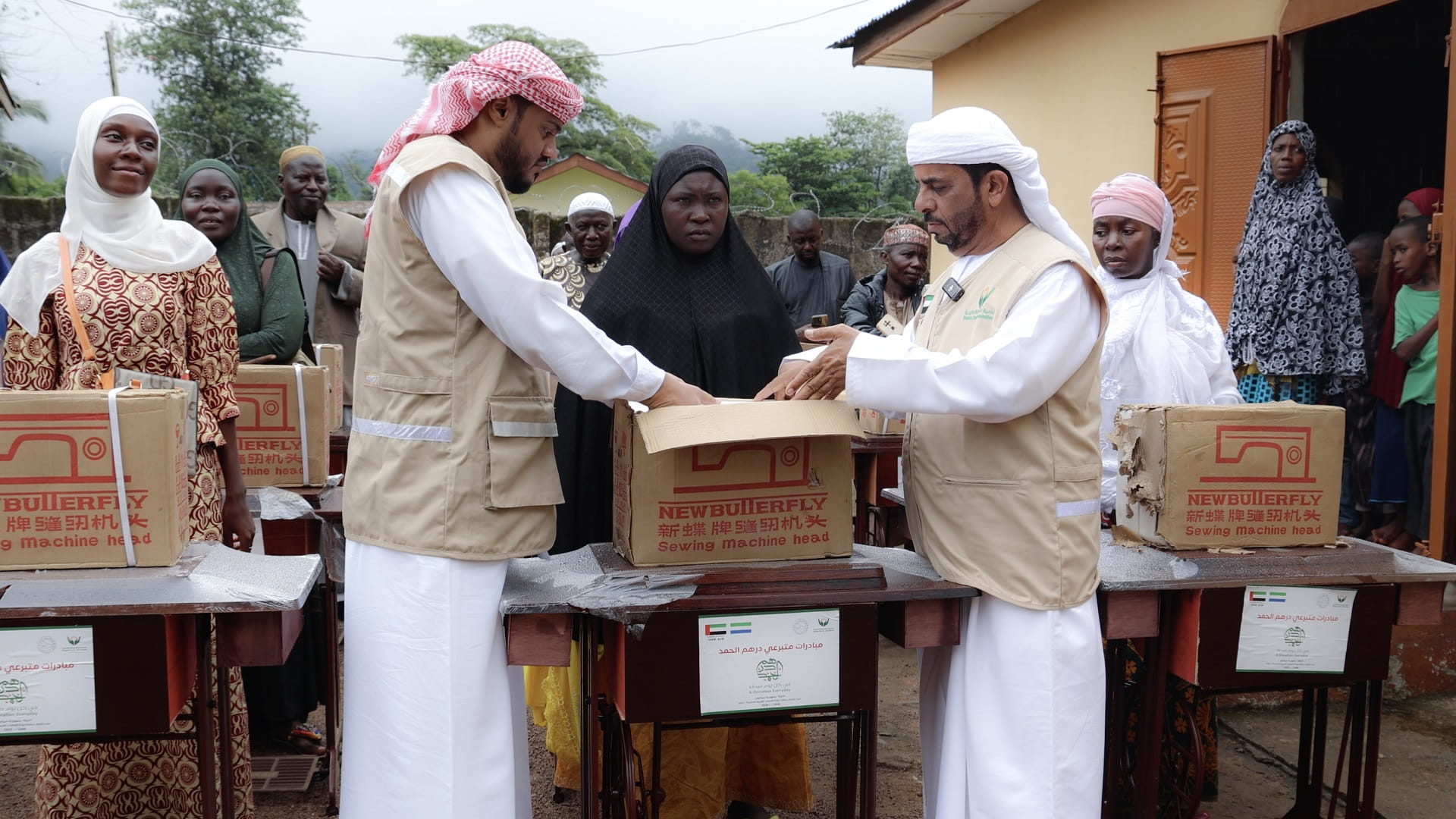 Image for the title: SCI inspects progress of humanitarian projects in Sierra Leone 