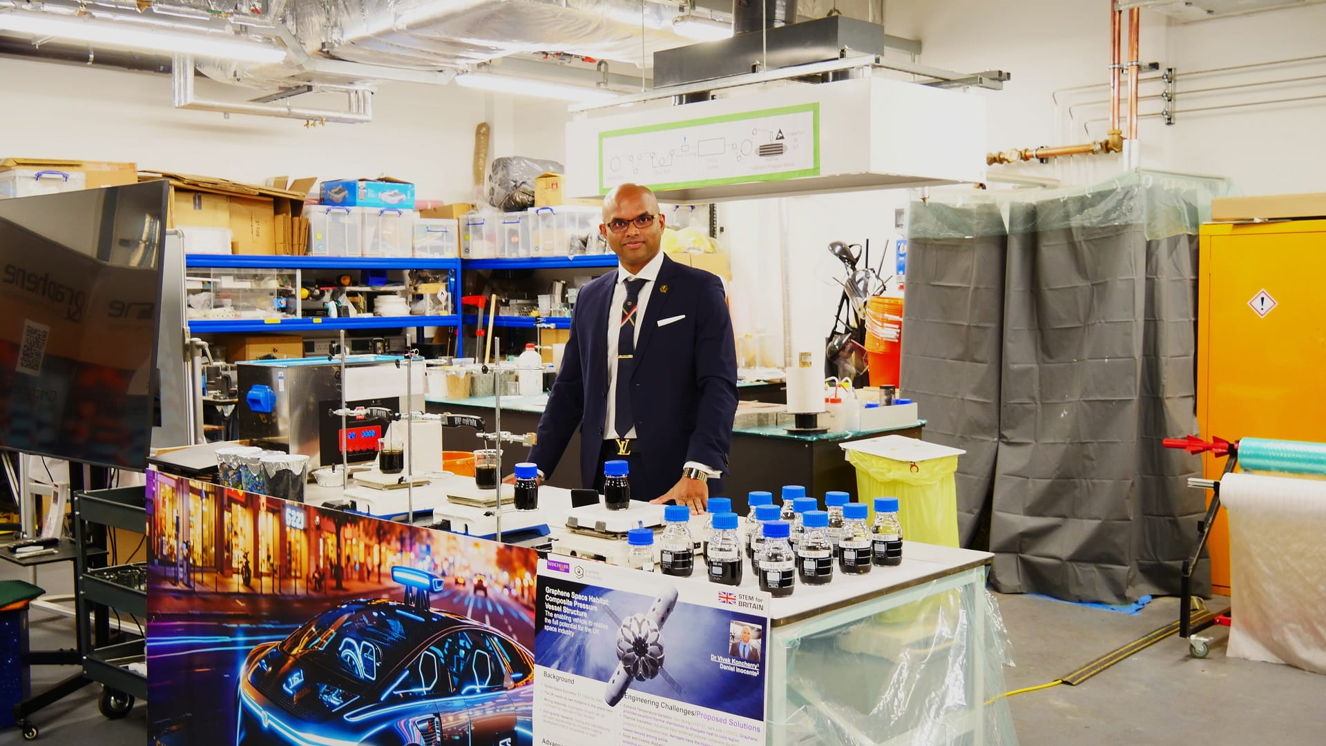 الشارقة تحتضن منصة لانطلاق تقنيات الجرافين المتقدمة في المنطقة 