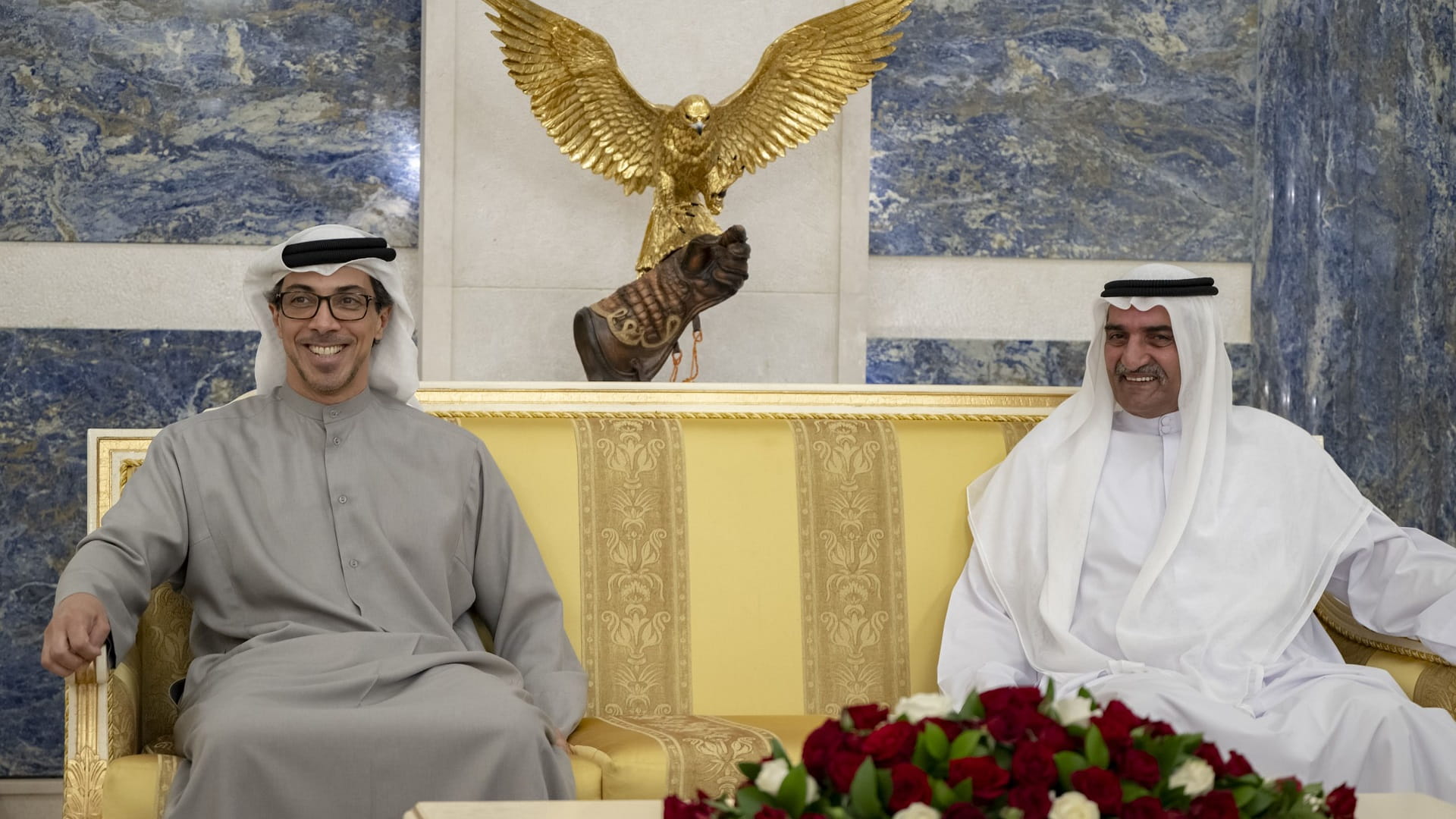 Fujairah Ruler receives Mansour bin Zayed