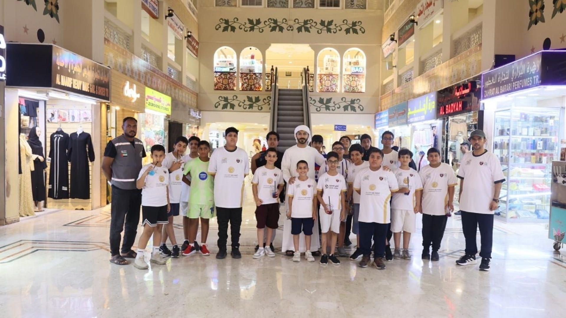 Al Hamriyah’s summer prog members visit Sharjah’s Central Market 