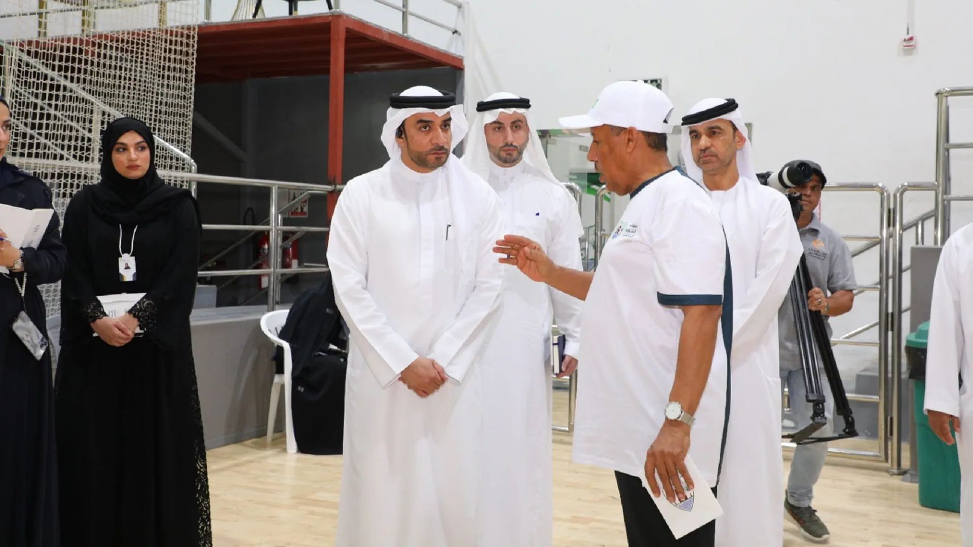Sharjah Sports Council delegation visits Dibba Al Hisn club 