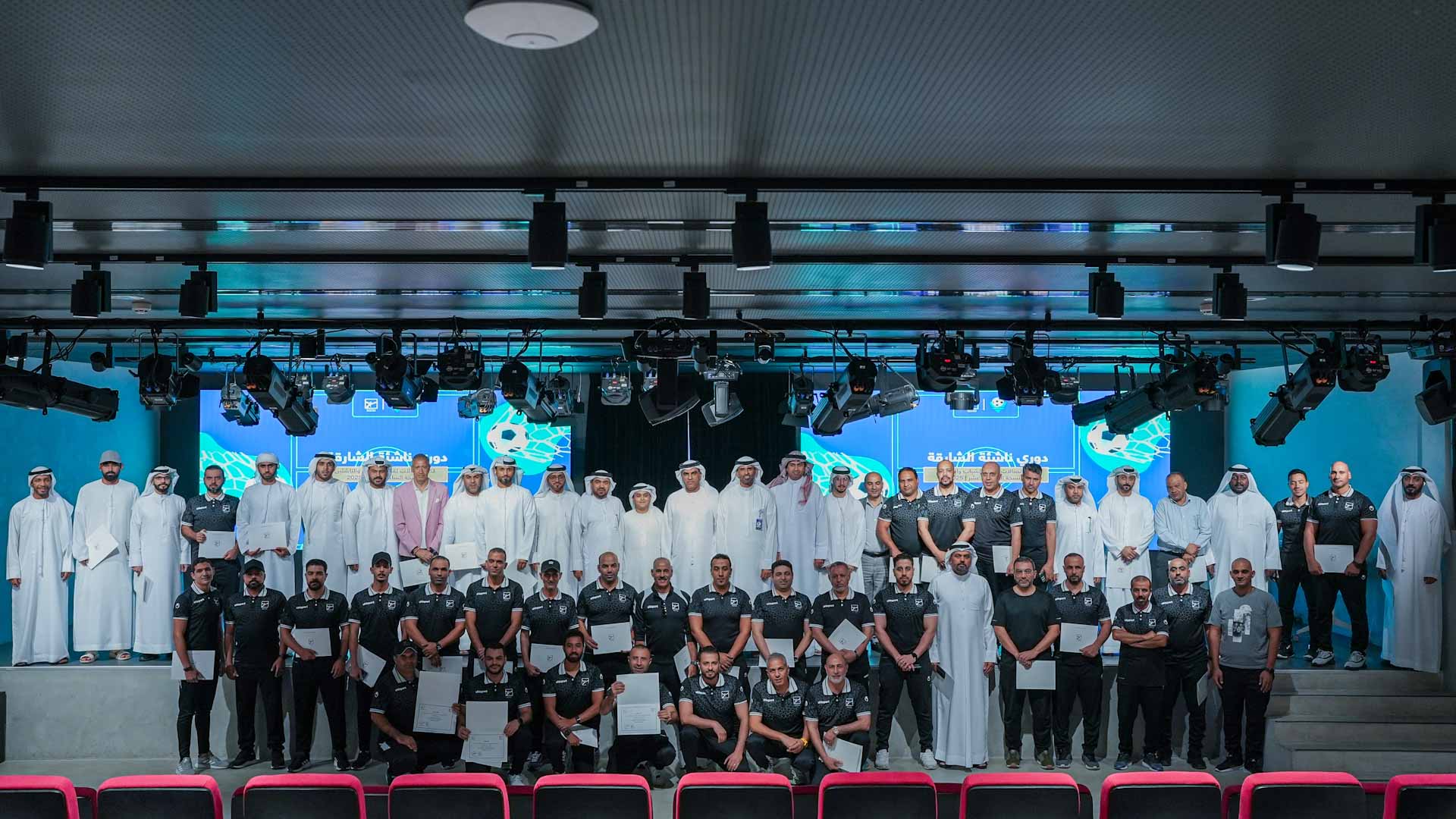 ناشئة الشارقة تكرّم شركاء النجاح في دوري كرة الصالات الـ16