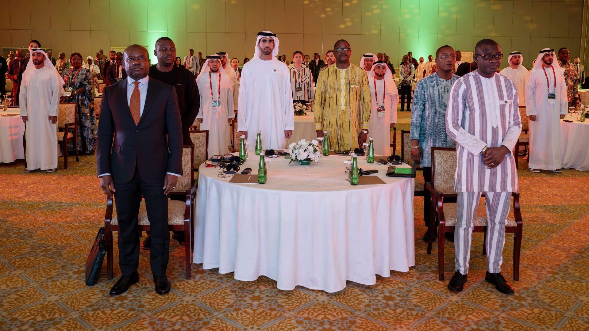 Image for the title: Shakhboot bin Nahyan participates in Burkina Faso Investment Forum 