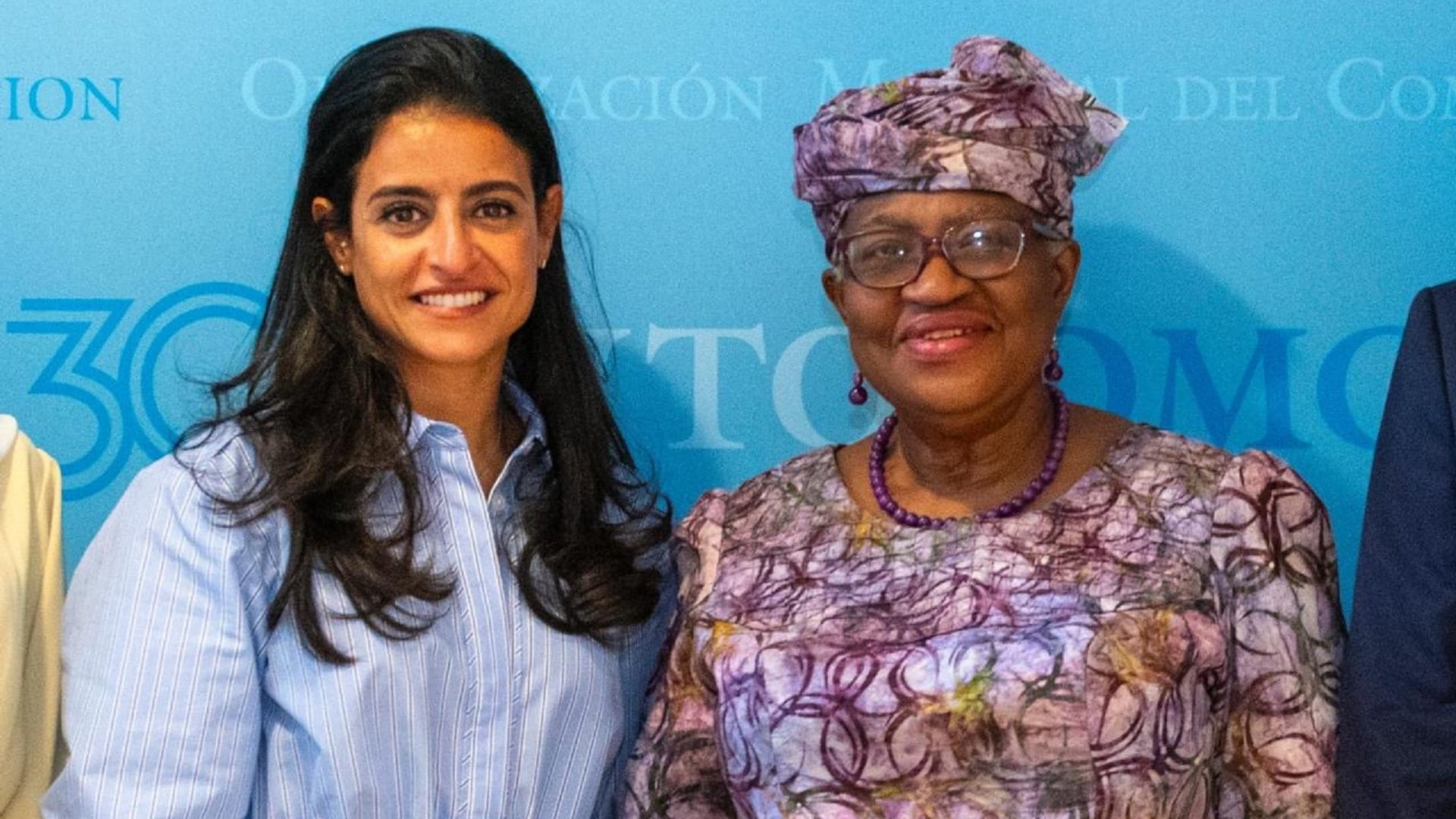 شيخة النويس تبحث مع منظمة التجارة العالمية تعزيز الشراكة المؤسسية 