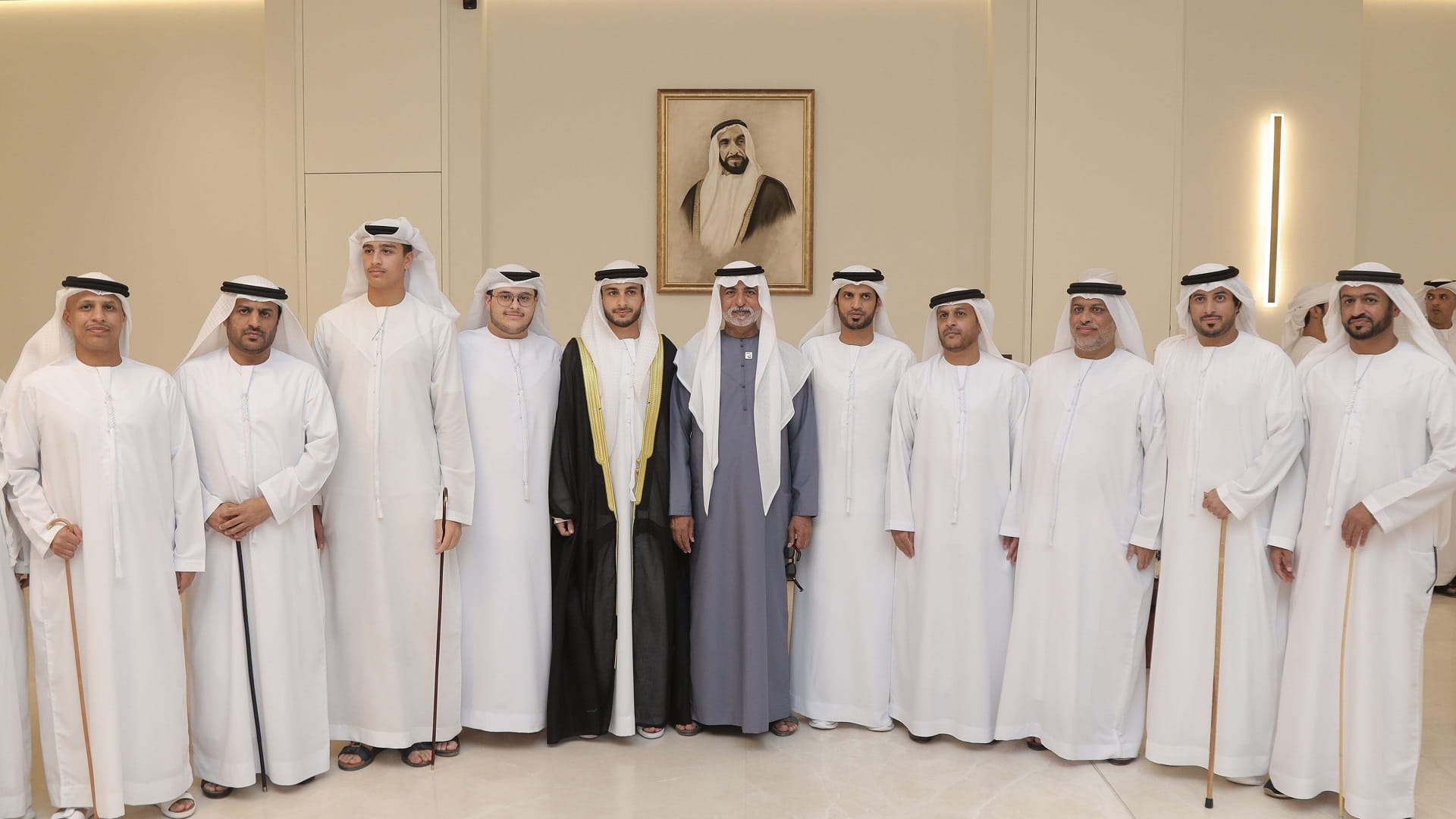 نهيان بن مبارك يشهد أفراح الصيعري في أبوظبي 