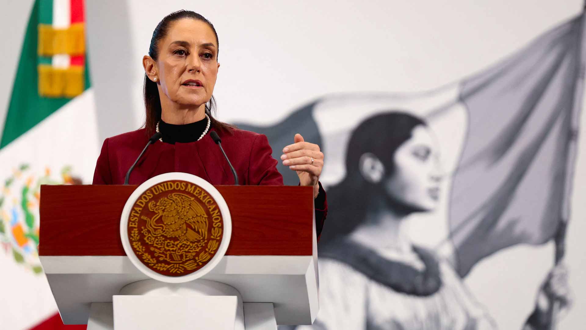 شينبوم لترامب: سيادة المكسيك ليست محل تفاوض والرسوم سيتم معالجتها  