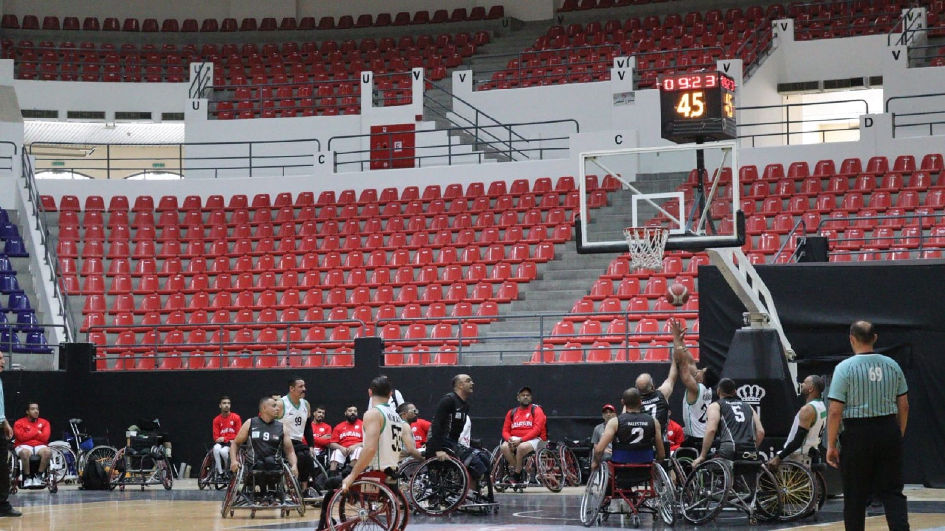 Khorfakkan Paralympic Team wins match 2 at West Asian Basketball 