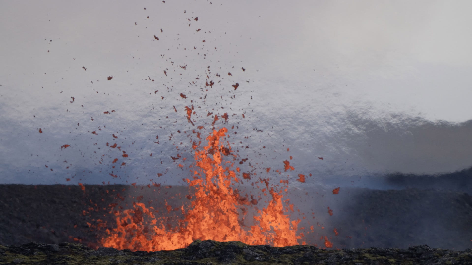 ثوران بركان في آيسلندا للمرة 12 منذ 2021