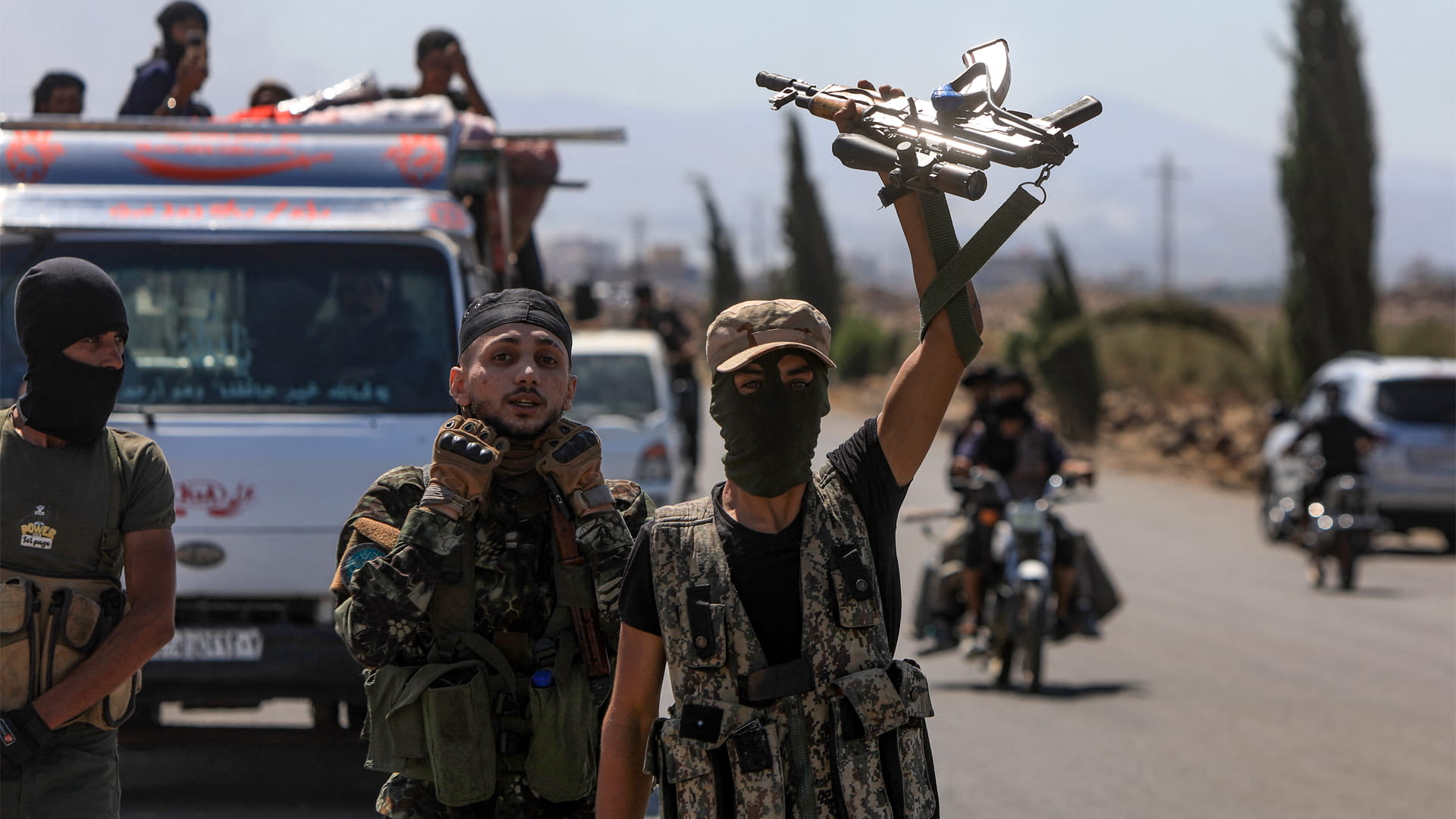 الاشتباكات تتجدد في محيط مدينة السويداء بسوريا 