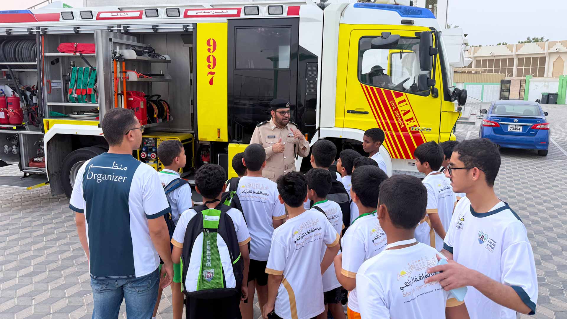  نادي دبا الحصن ينظم ورشة "صيفنا آمن وبلا حوادث" لمنسبي عطلتنا غير 