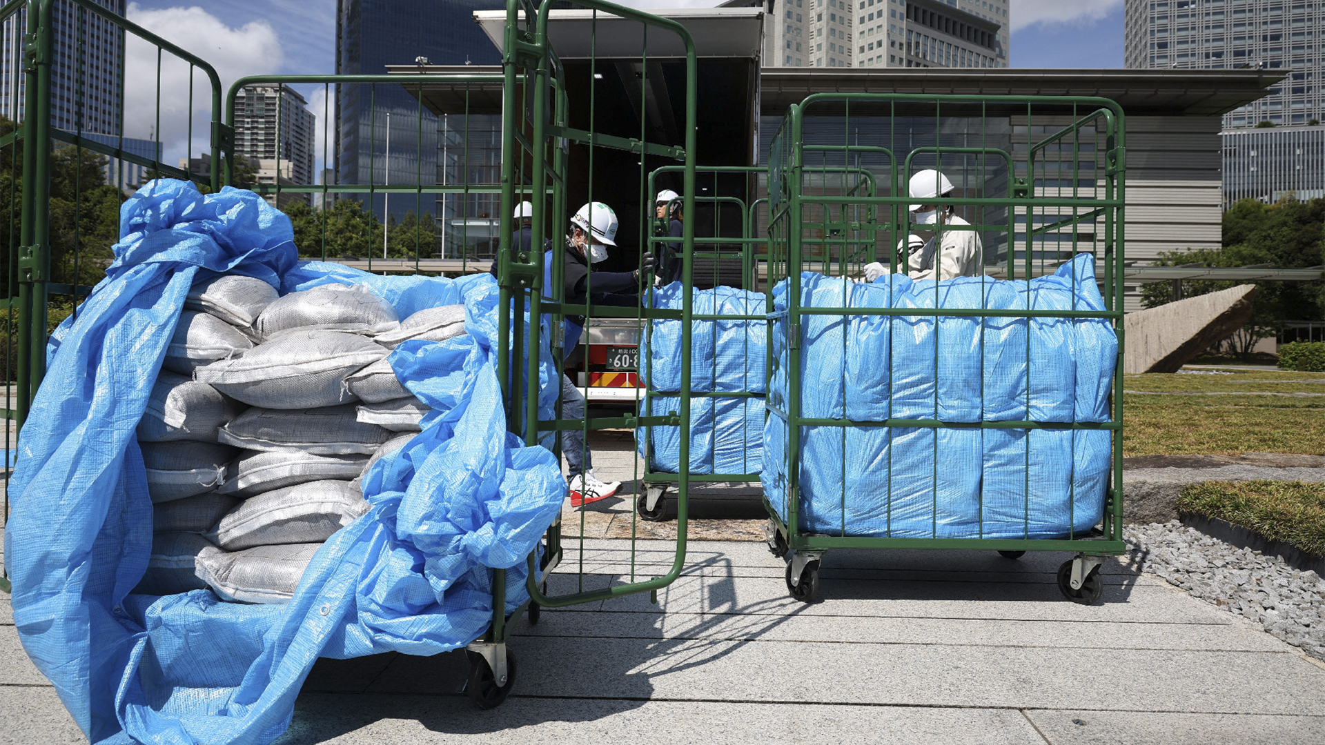 Contaminated Fukushima soil delivered to Japan PM office 