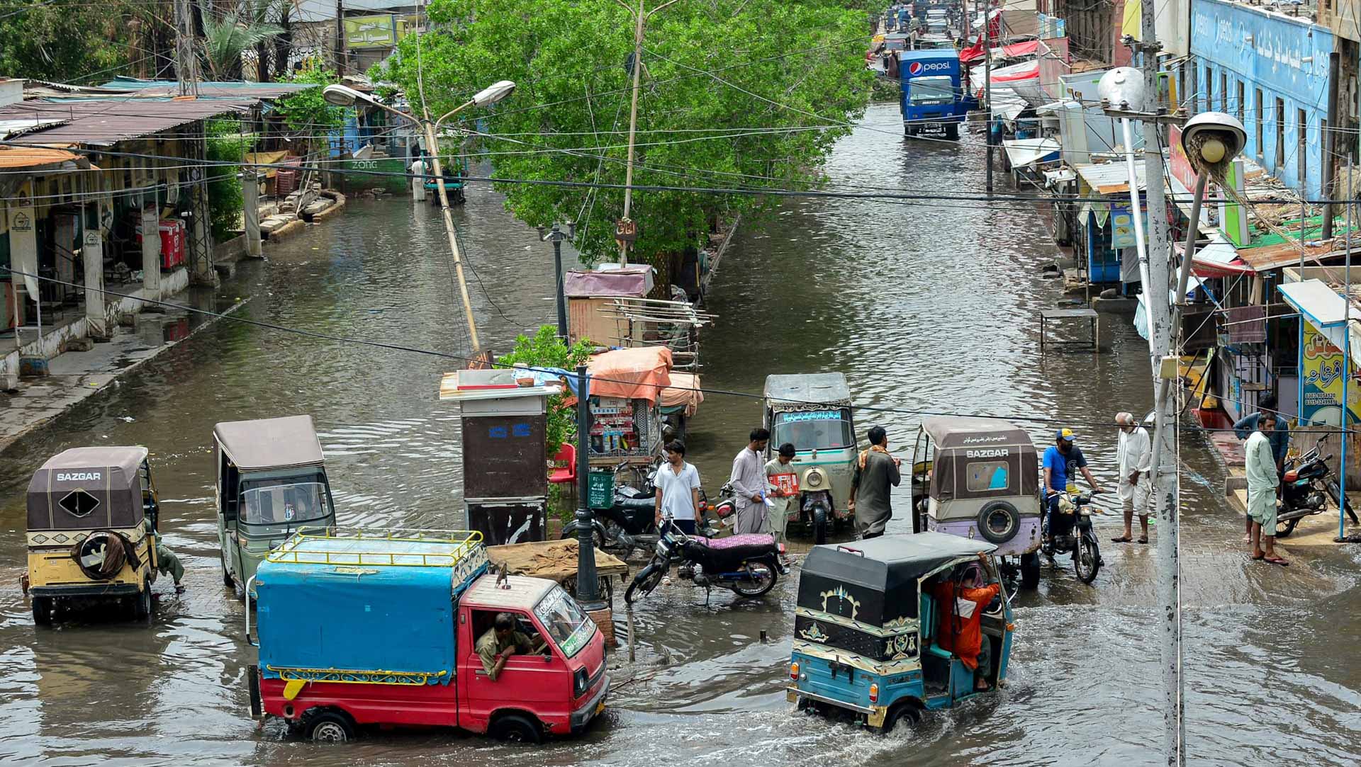 ارتفاع ضحايا الأمطار الموسمية في باكستان إلى 203 وفيات و562 إصابة 