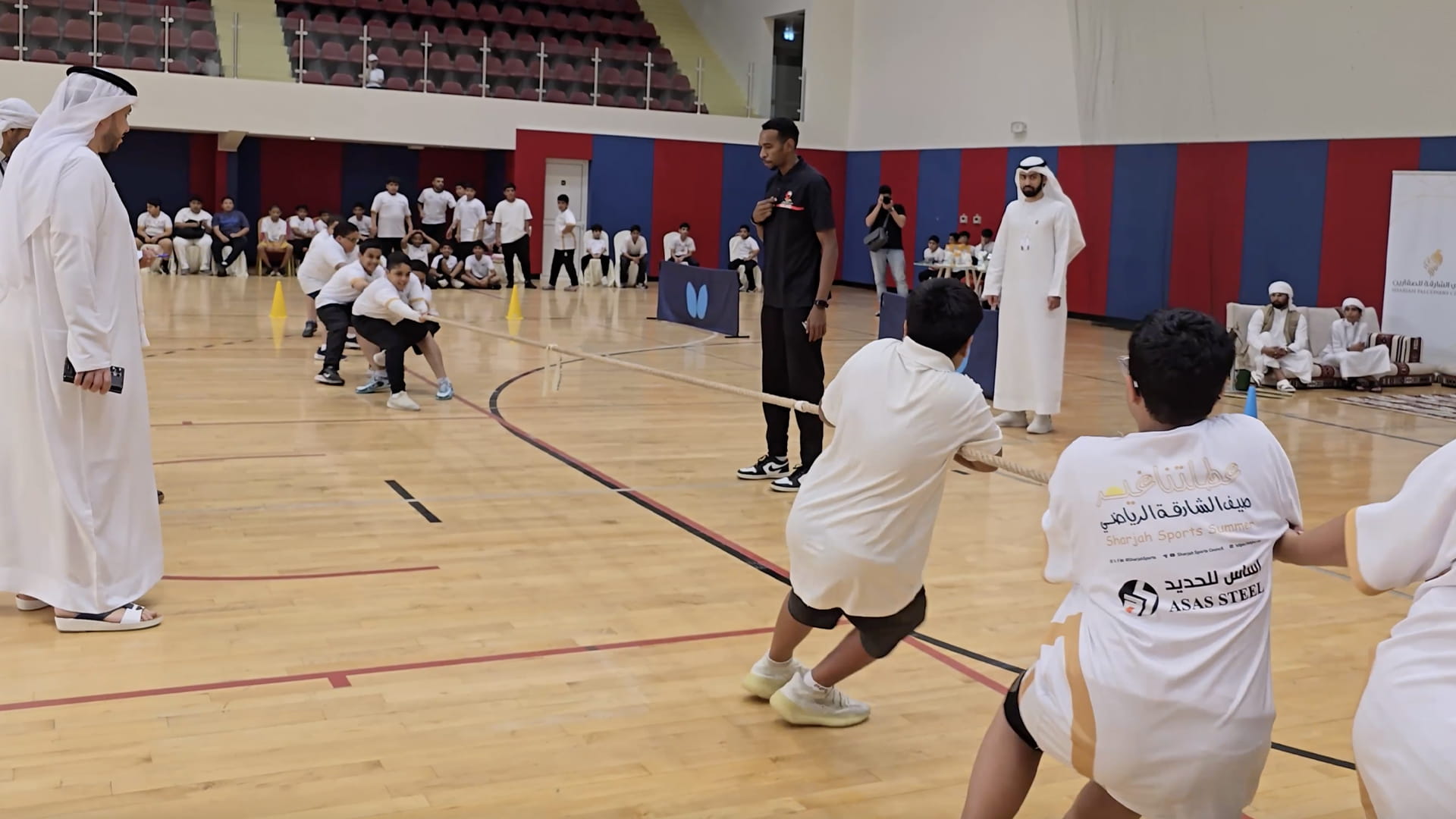 Al Madam Club hosts a traditional games event 
