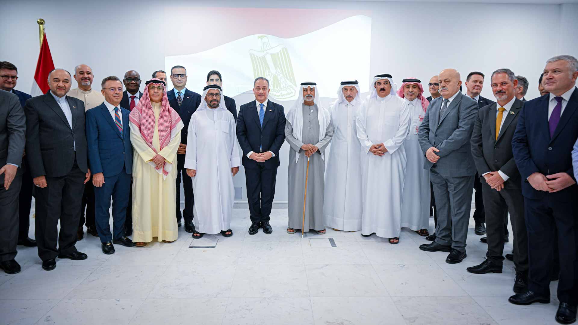 نهيان بن مبارك يحضر احتفال السفارة المصرية بذكرى ثورة 23 يوليو 