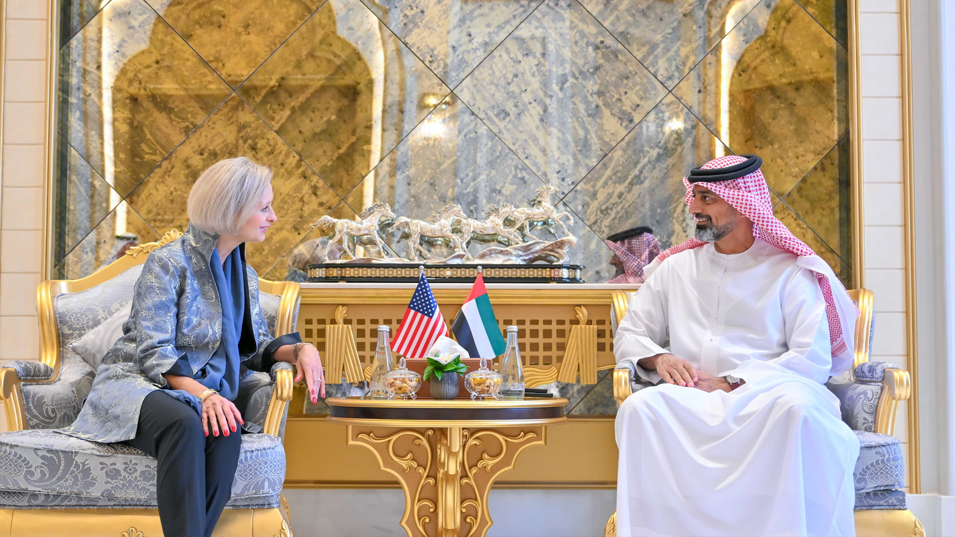 Ajman Crown Prince receives US Ambassador 