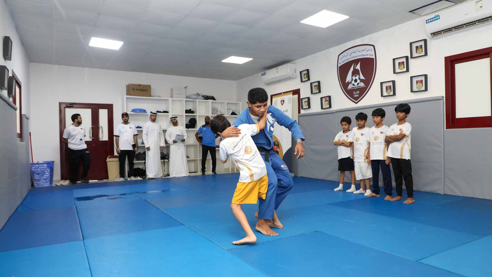 لجنة الألعاب الفردية بالحمرية تتفقد مواهب "عطلتنا غير" 