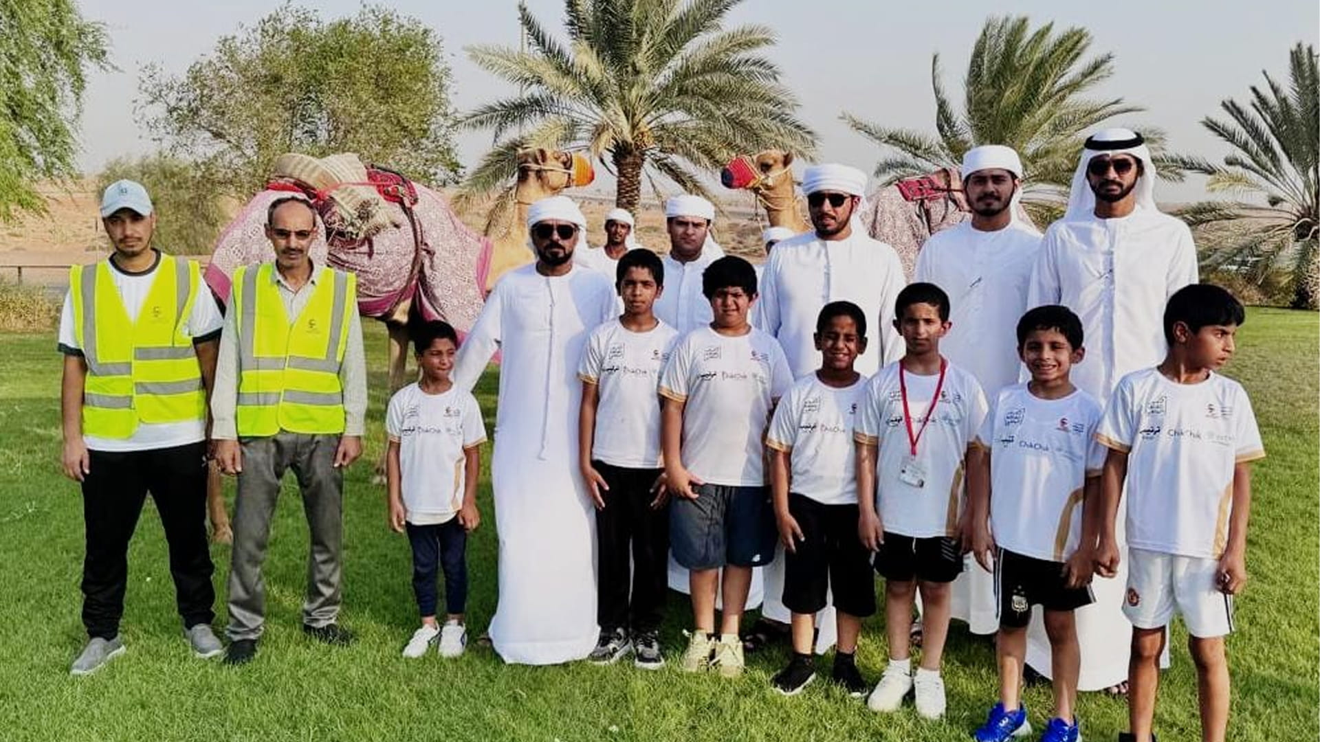 صورة بعنوان: "الشارقة للهجن" يستقبل منتسبي صيف الشارقة الرياضي بنادي المدام  