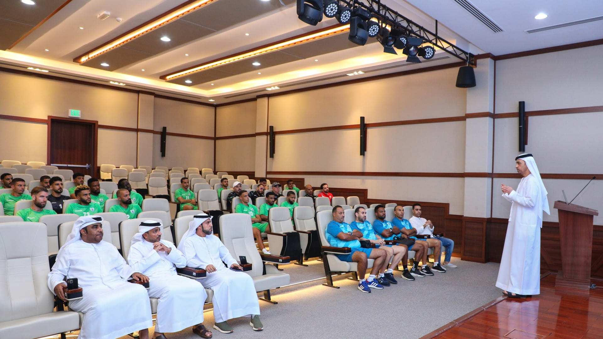 Image for the title: Dibba Al Hisn Football Club: new season preparations underway 