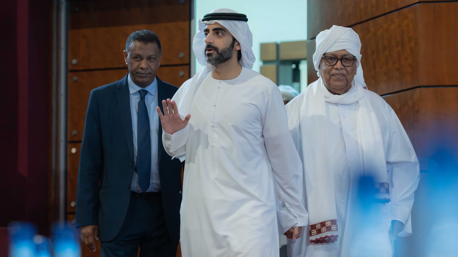 سالم بن عبد الرحمن القاسمي يشهد حفل المركز الاجتماعي السوداني السنوي بالشارقة