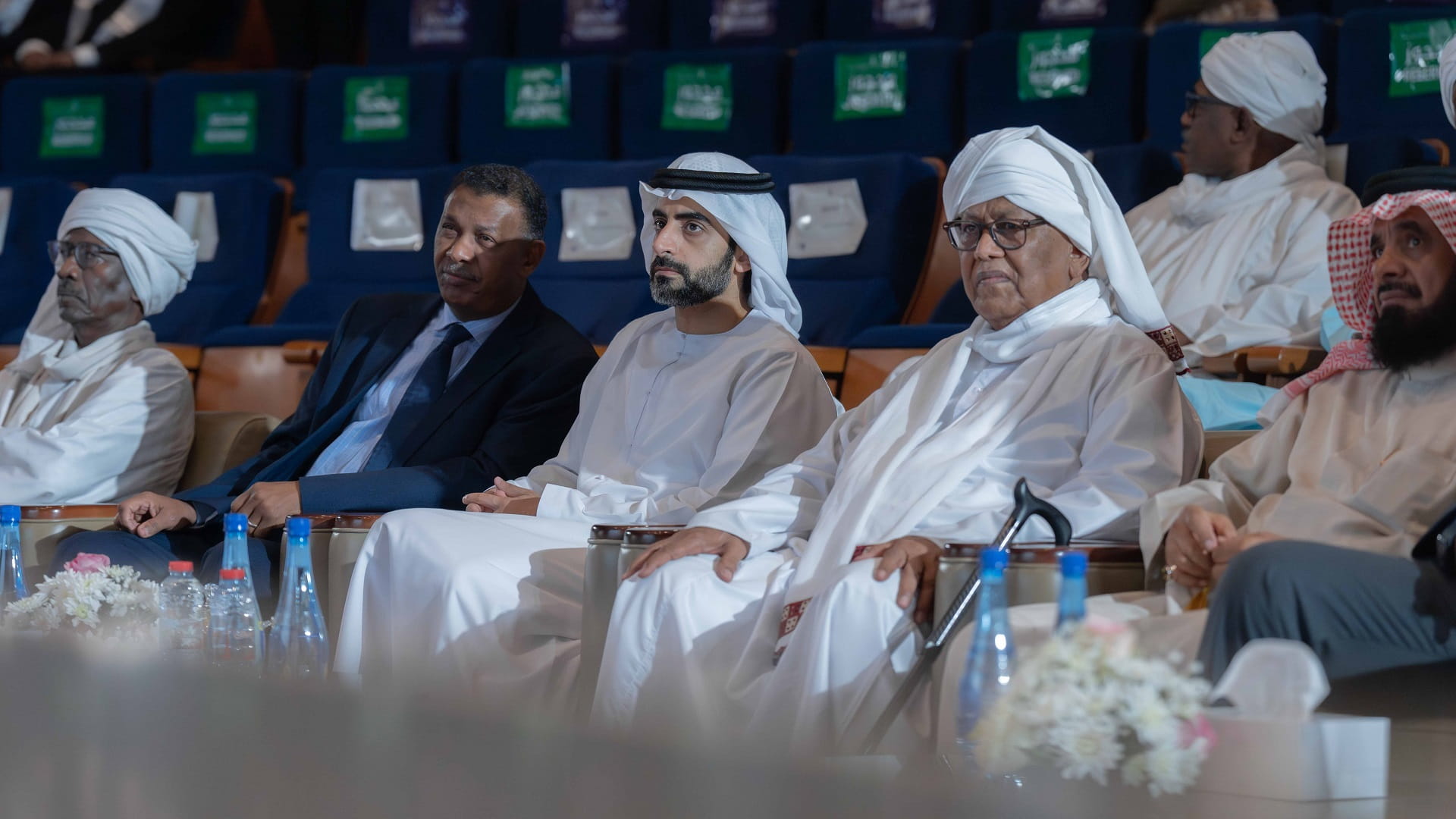 سالم بن عبد الرحمن القاسمي يشهد حفل المركز الاجتماعي السوداني السنوي بالشارقة