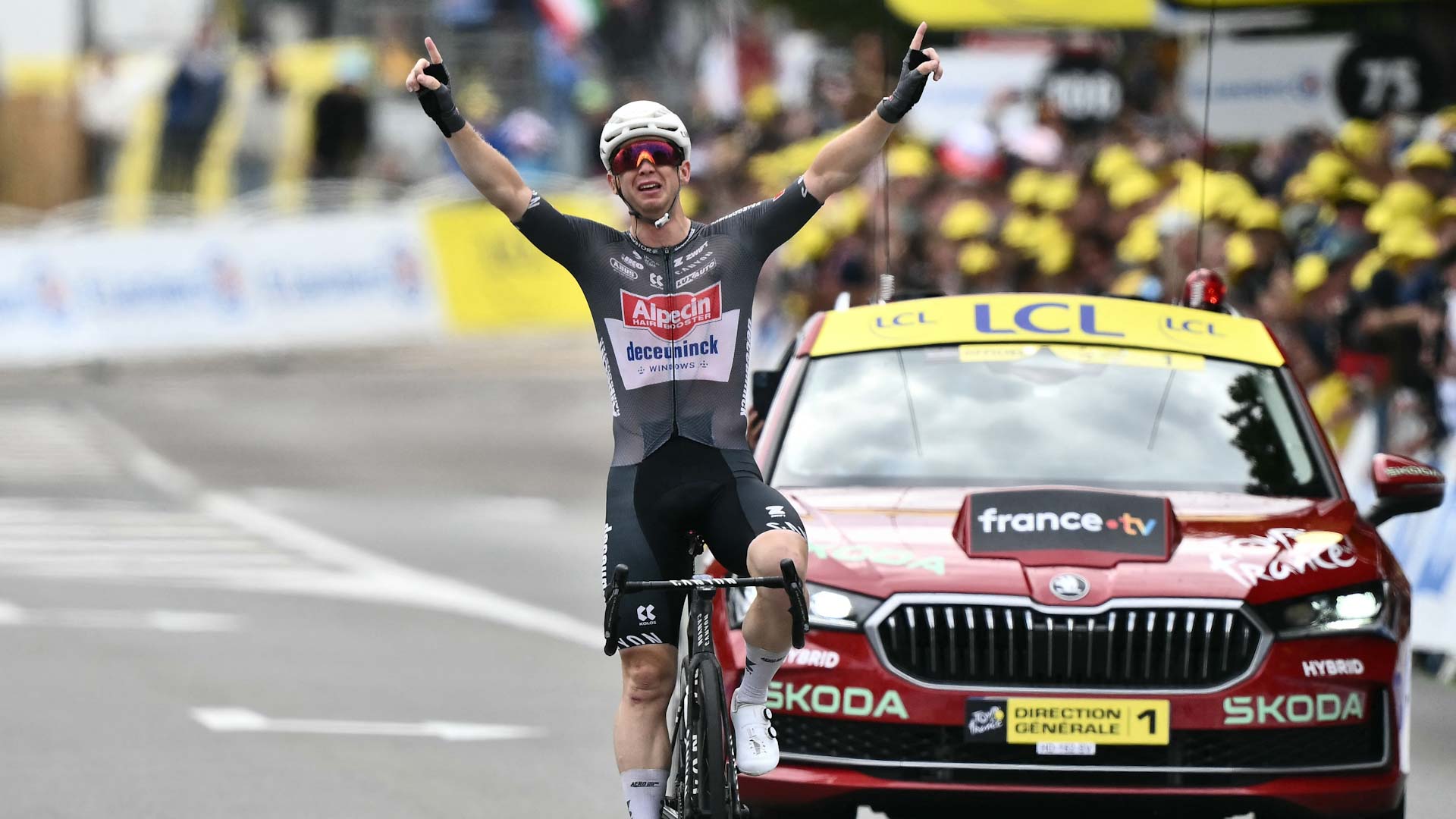 الأسترالي غروفز بطل المرحلة قبل الأخيرة من طواف فرنسا  