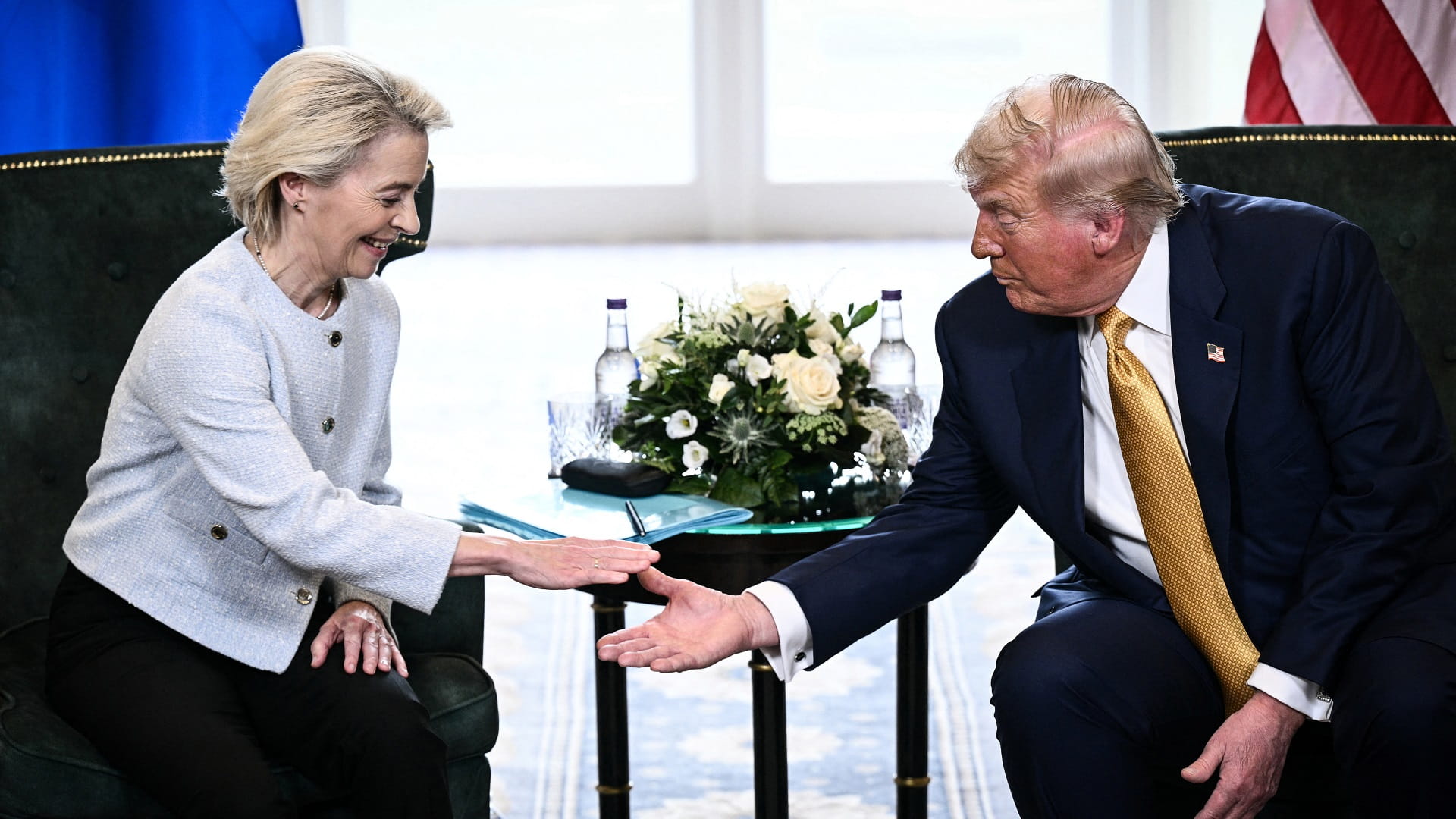 الرئيس الأميركي يعلن التوصل إلى اتفاق تجاري مع الاتحاد الأوروبي