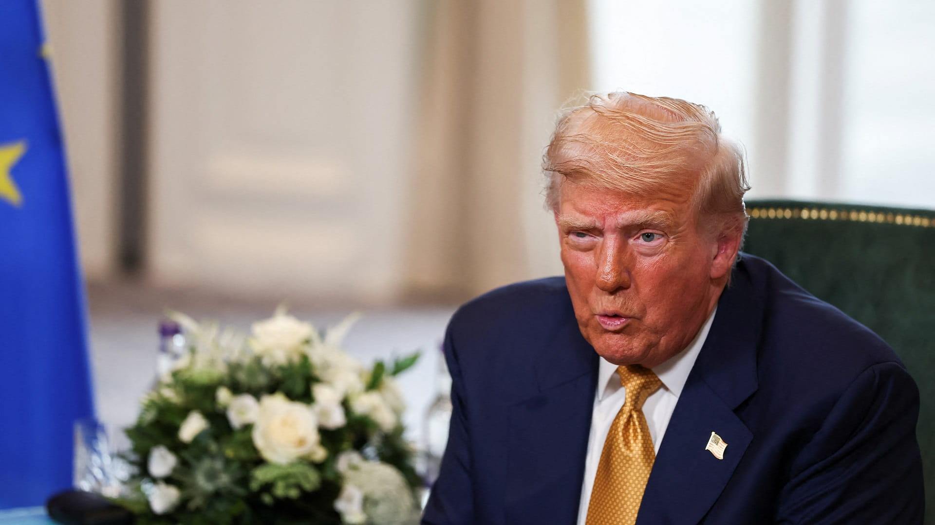 ترامب وستارمر يبحثان التجارة وأزمة غزة في اسكتلندا 