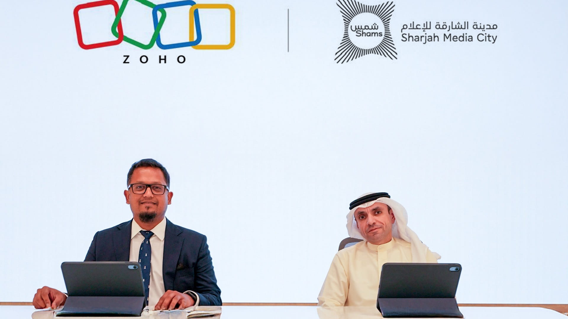 Shams, Zoho to support digital transformation in entrepreneurship 