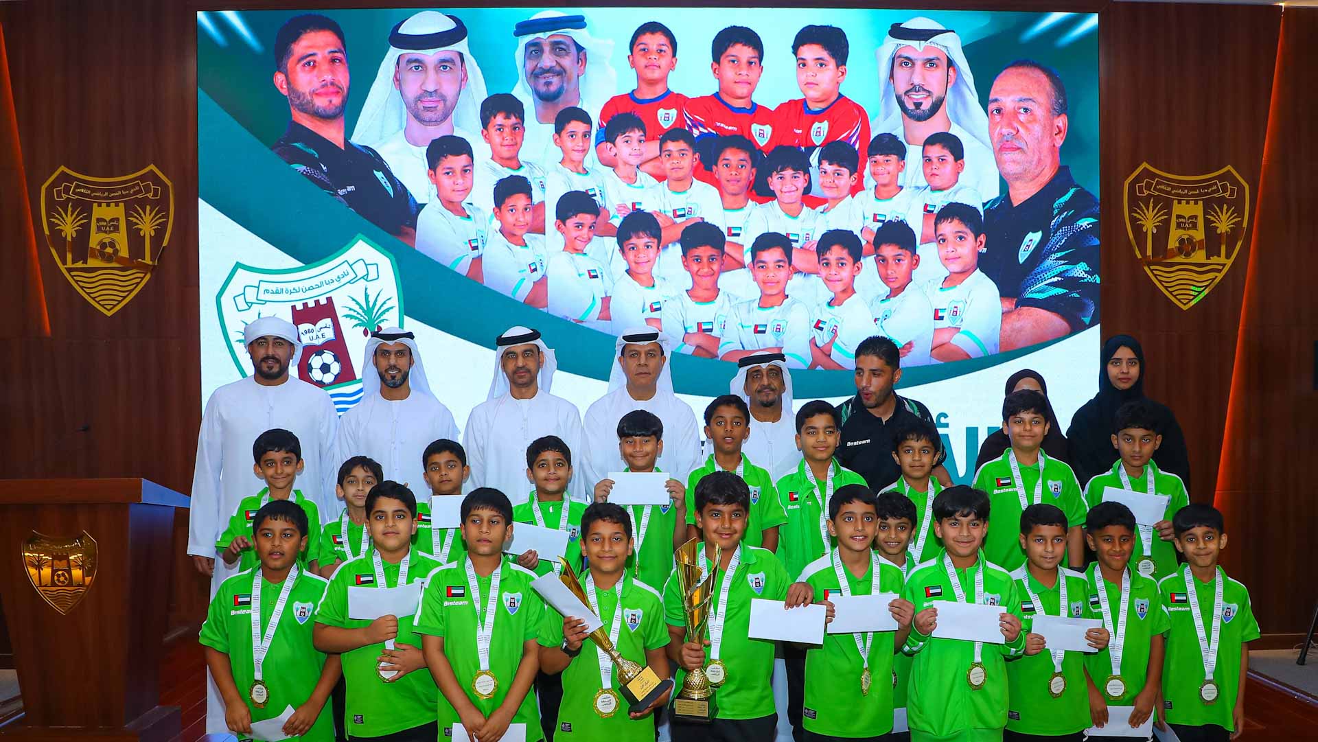 Dibba Al Hisn Club honours its team for winning SSC championship 
