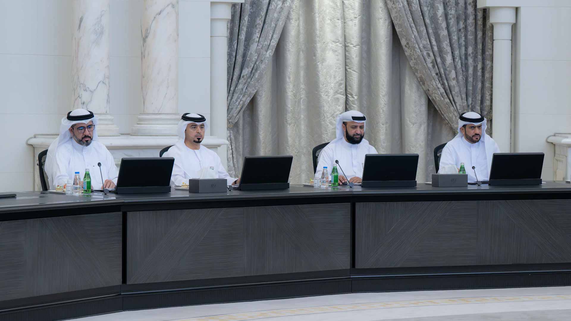 Sharjah Excutive Council organises it weekly meeting